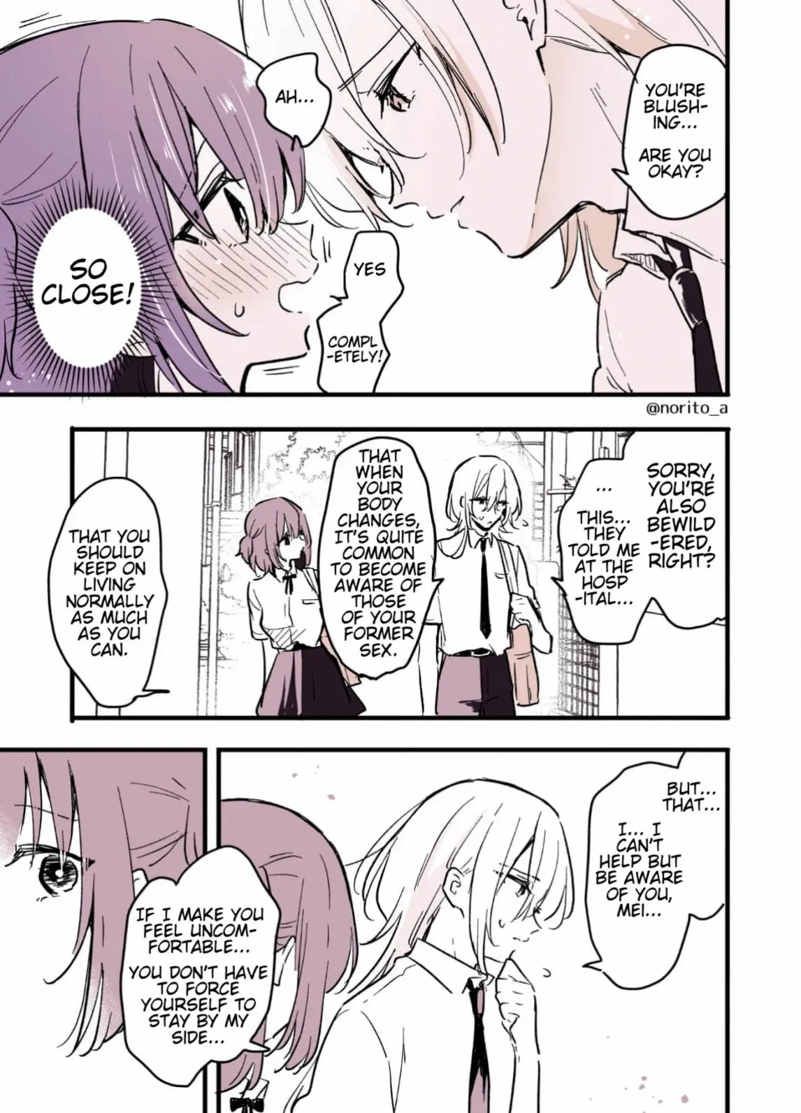 A High School Girl Who Has Become a Boy - Chapter 2