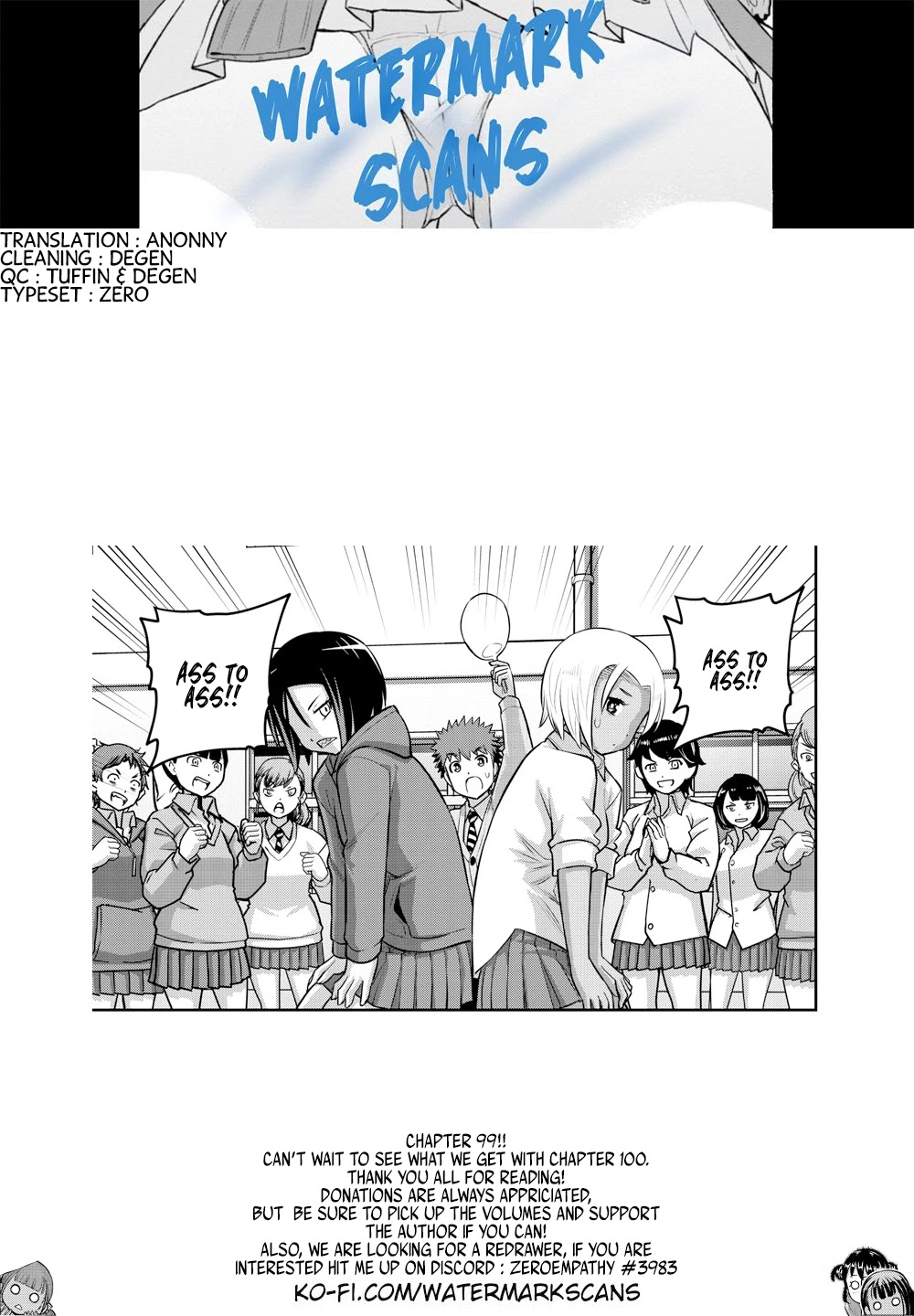 Yankee Jk Kuzuhana-Chan - Chapter 99: From Foes To Friends