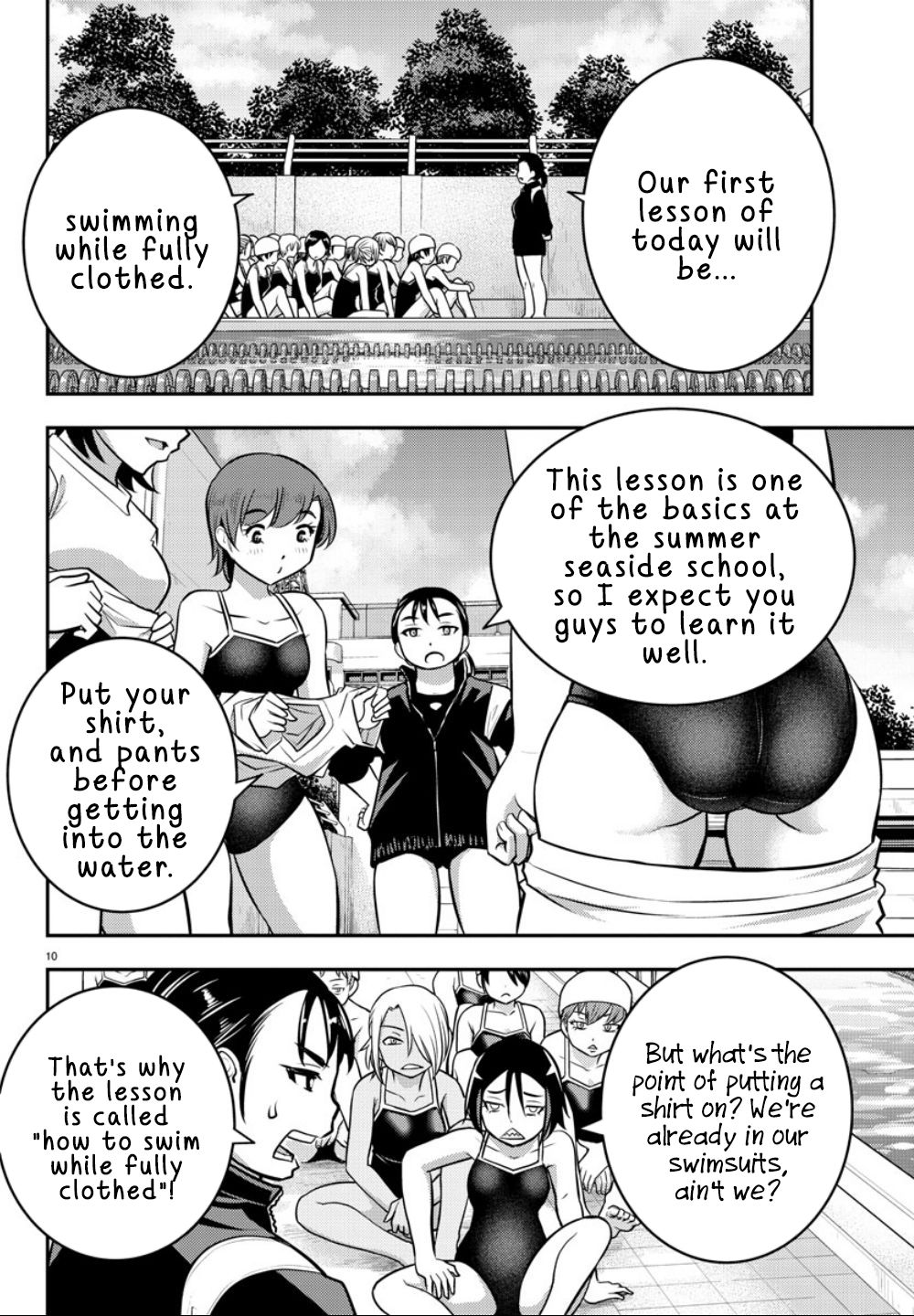 Yankee Jk Kuzuhana-Chan - Chapter 8: Pools Open