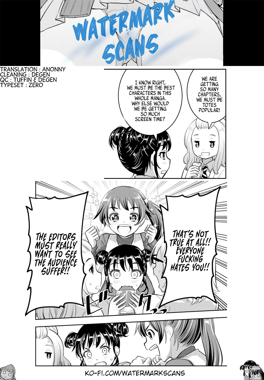 Yankee Jk Kuzuhana-Chan - Chapter 101: Cheer Up Girls!