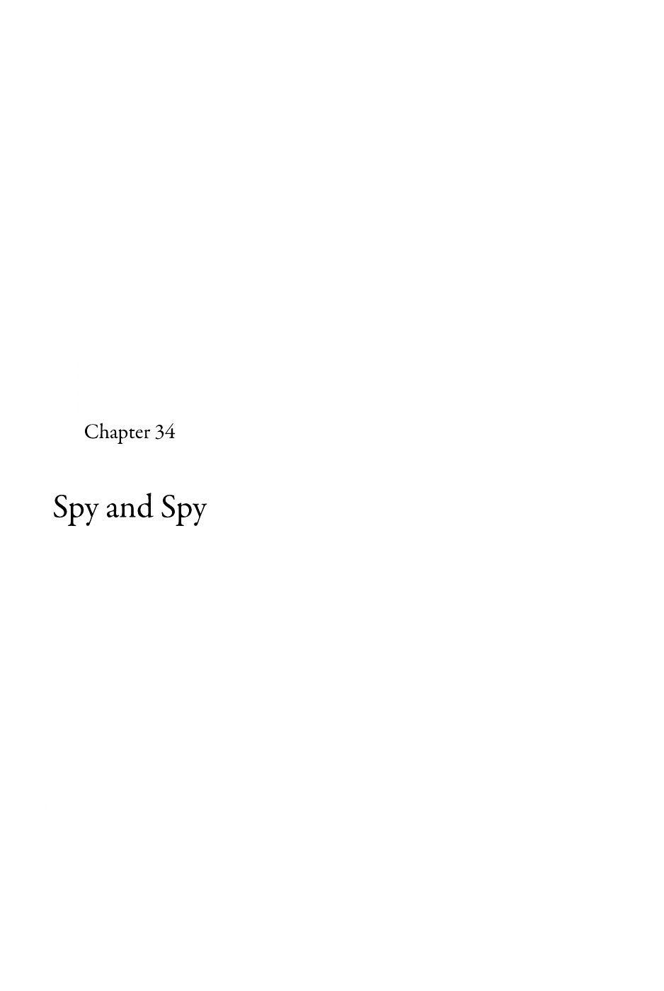 Gunjou Gakusha - Vol.4 Chapter 34 : Spy And Spy