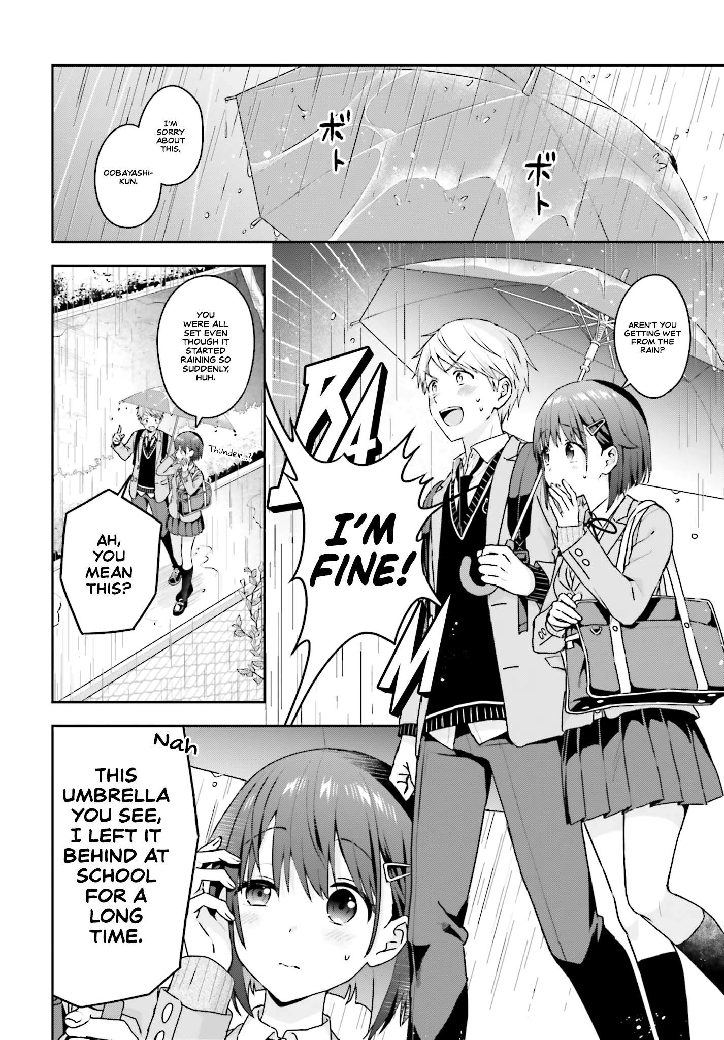 The Quiet Komori-San And The Loud Oobayashi-Kun - Chapter 12