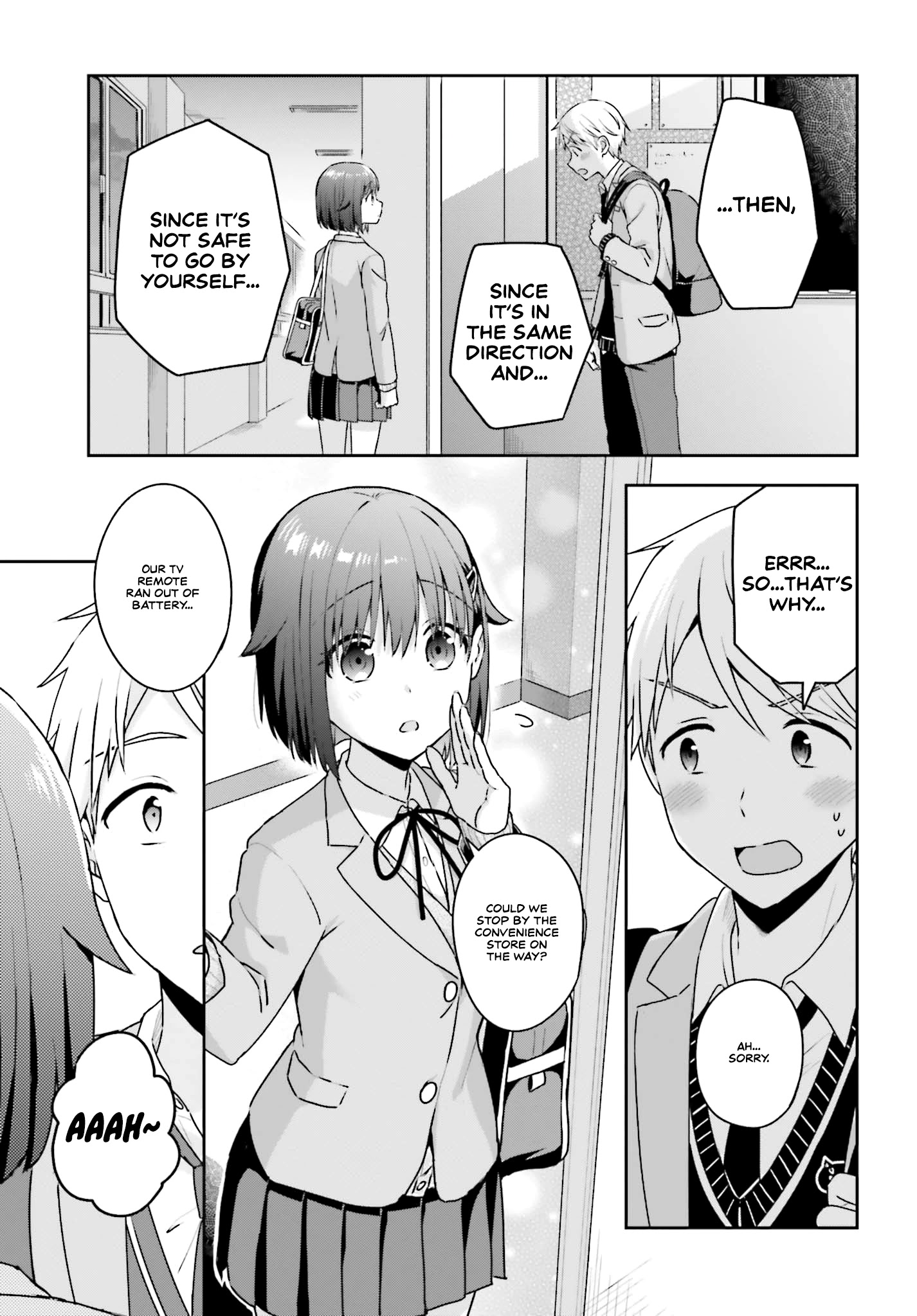 The Quiet Komori-San And The Loud Oobayashi-Kun - Chapter 11