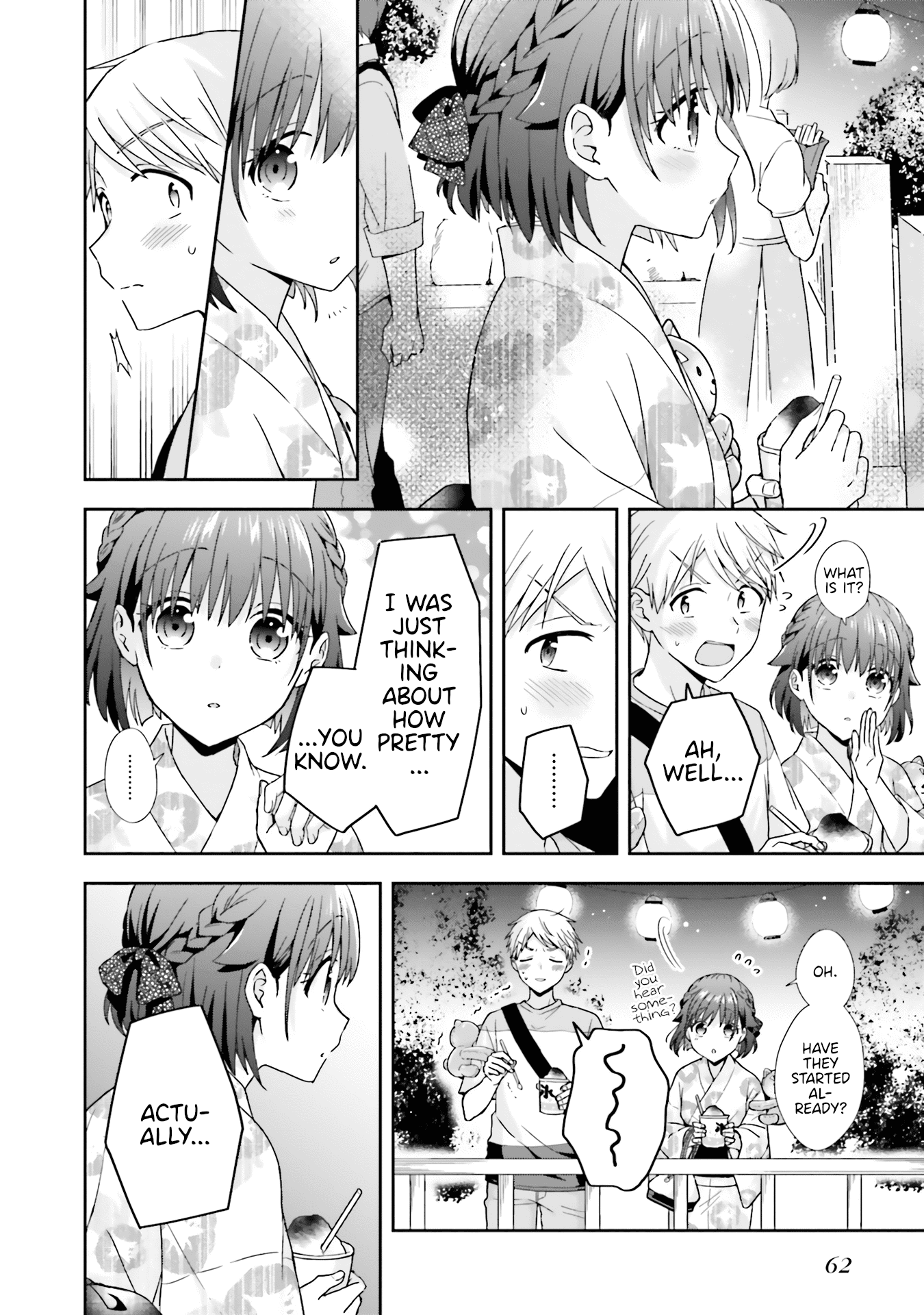 The Quiet Komori-San And The Loud Oobayashi-Kun - Chapter 36