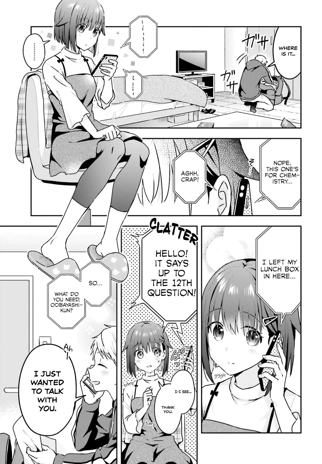 The Quiet Komori-San And The Loud Oobayashi-Kun - Chapter 6