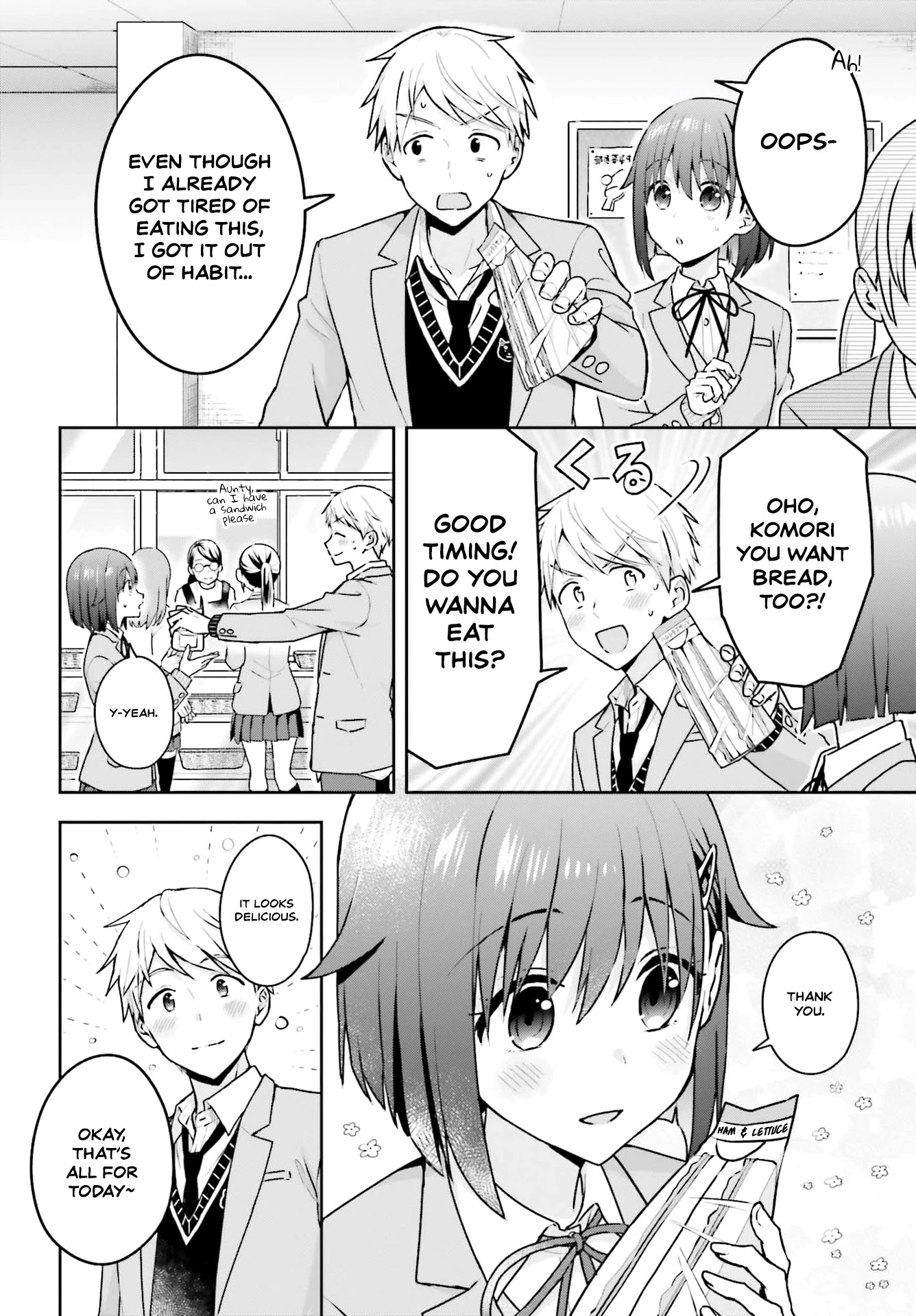 The Quiet Komori-San And The Loud Oobayashi-Kun - Chapter 5