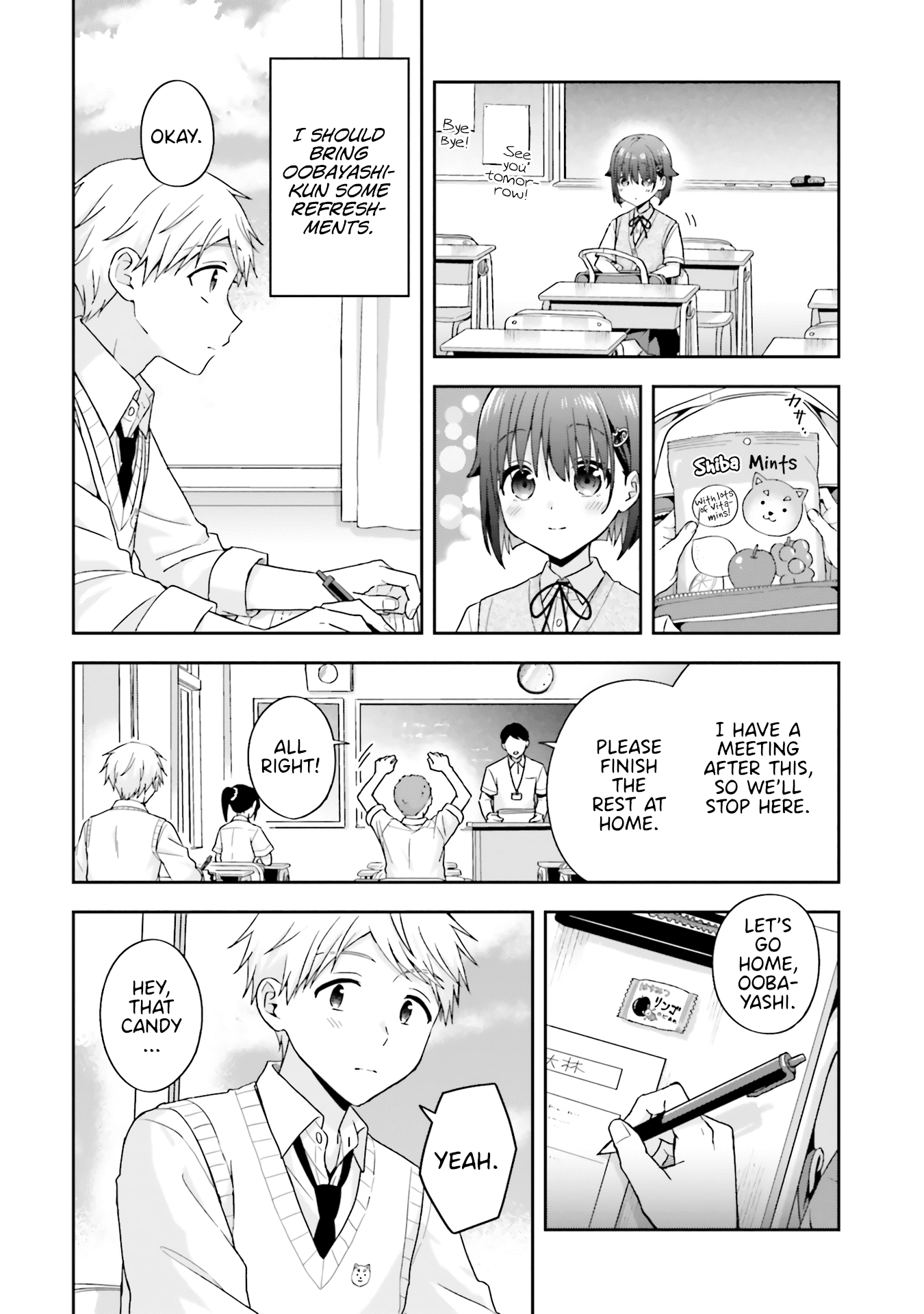 The Quiet Komori-San And The Loud Oobayashi-Kun - Chapter 44