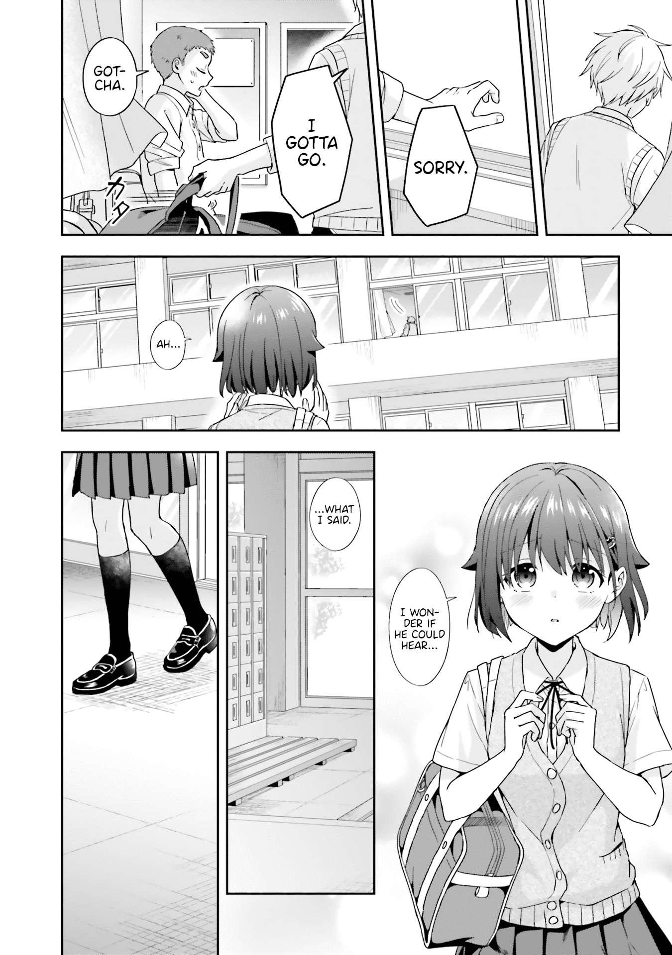 The Quiet Komori-San And The Loud Oobayashi-Kun - Chapter 44