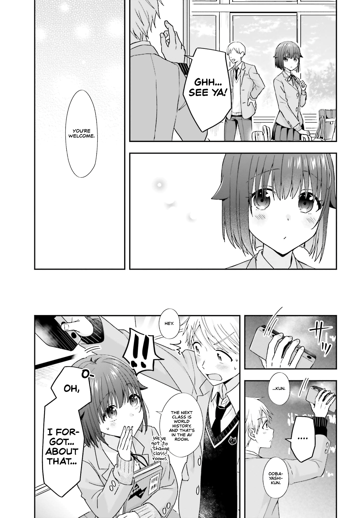 The Quiet Komori-San And The Loud Oobayashi-Kun - Chapter 25