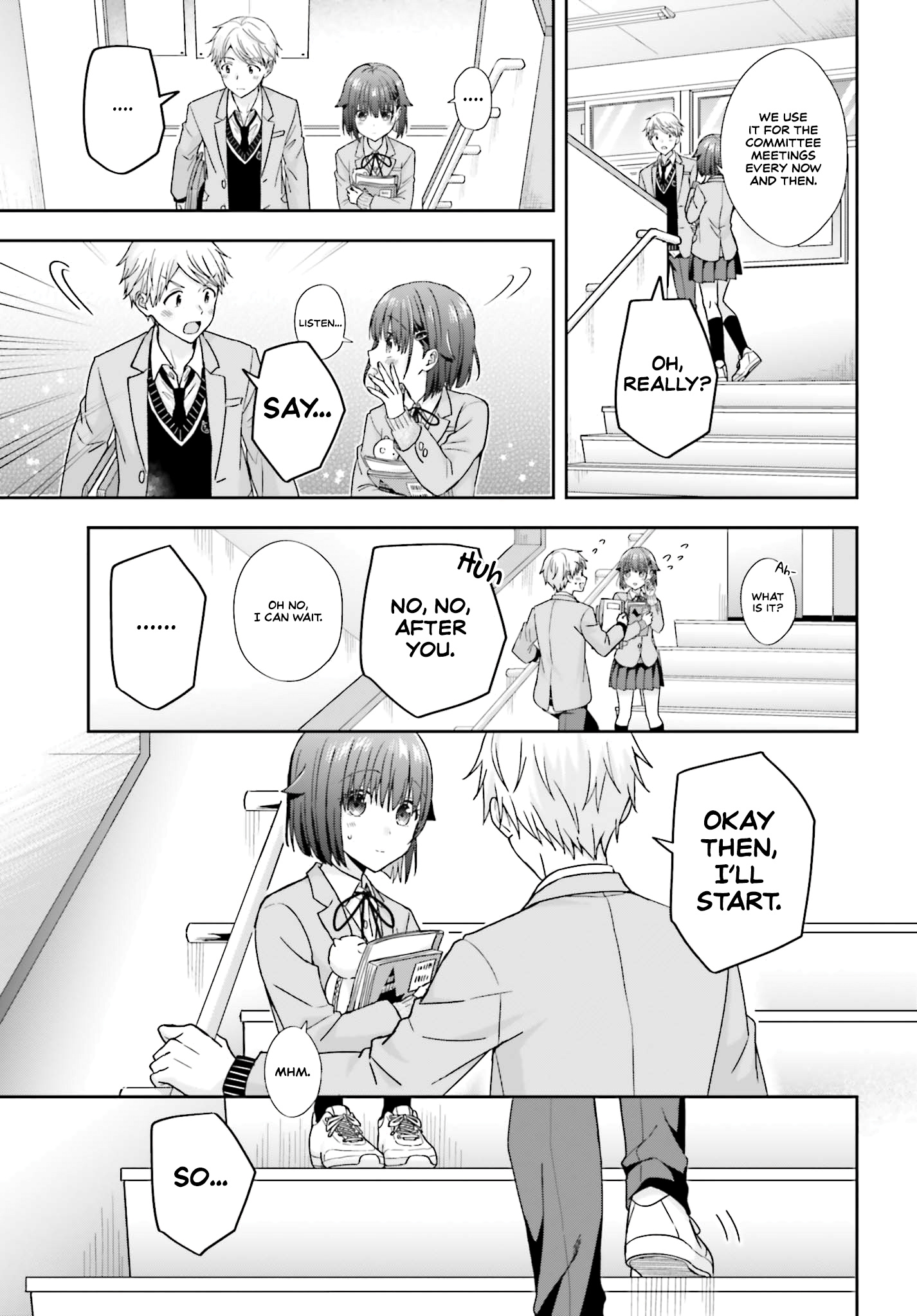 The Quiet Komori-San And The Loud Oobayashi-Kun - Chapter 25