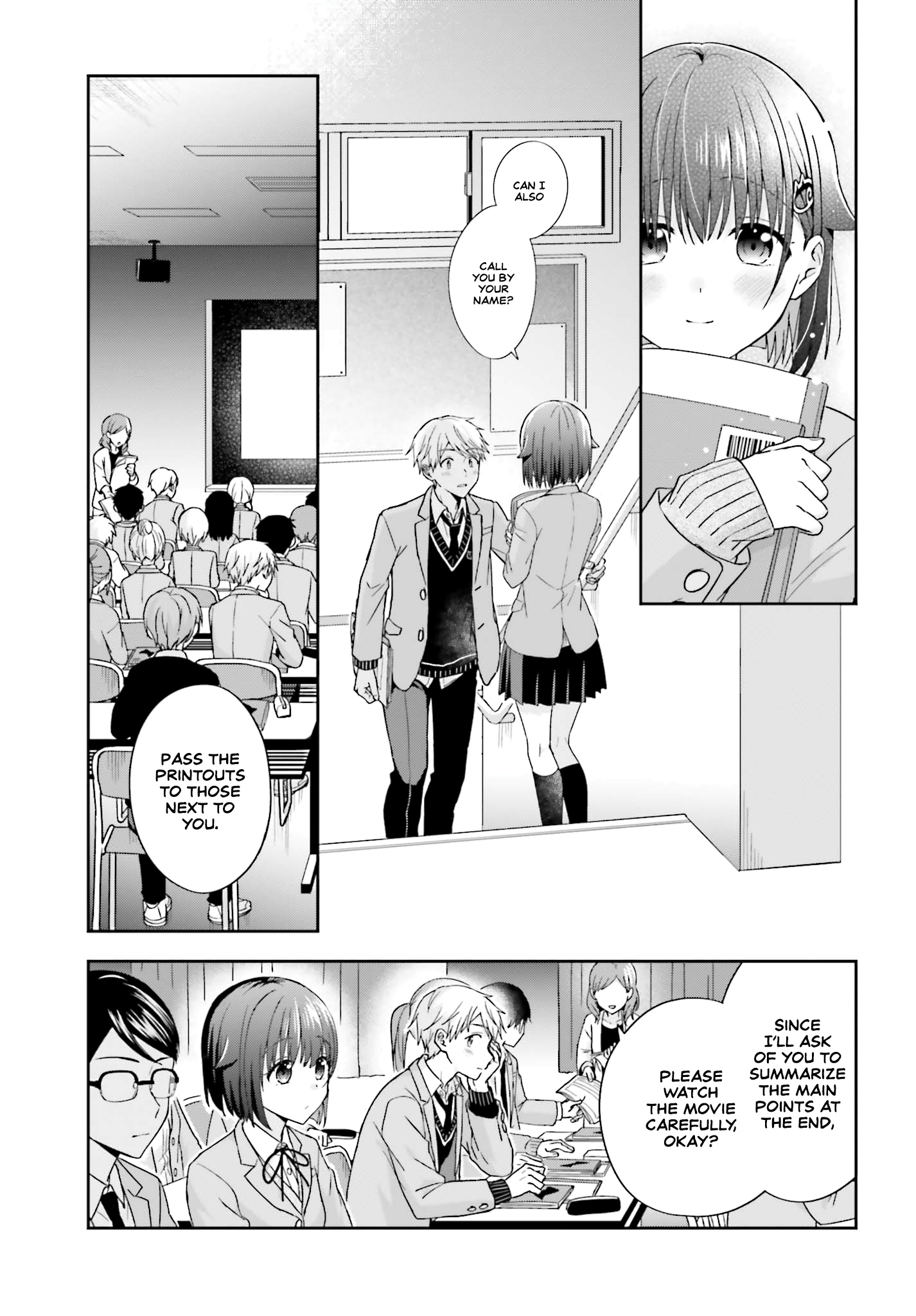 The Quiet Komori-San And The Loud Oobayashi-Kun - Chapter 25