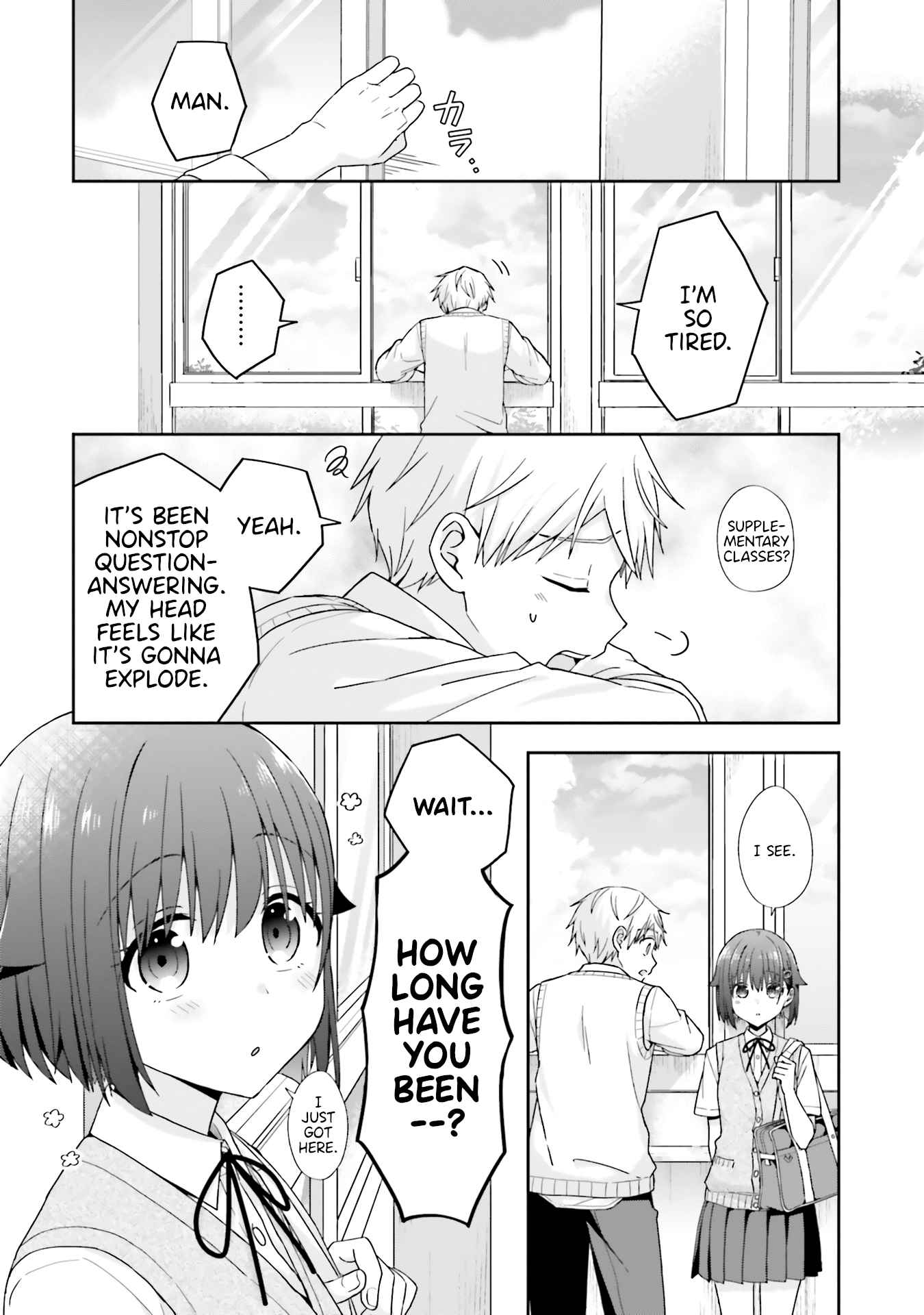 The Quiet Komori-San And The Loud Oobayashi-Kun - Chapter 42