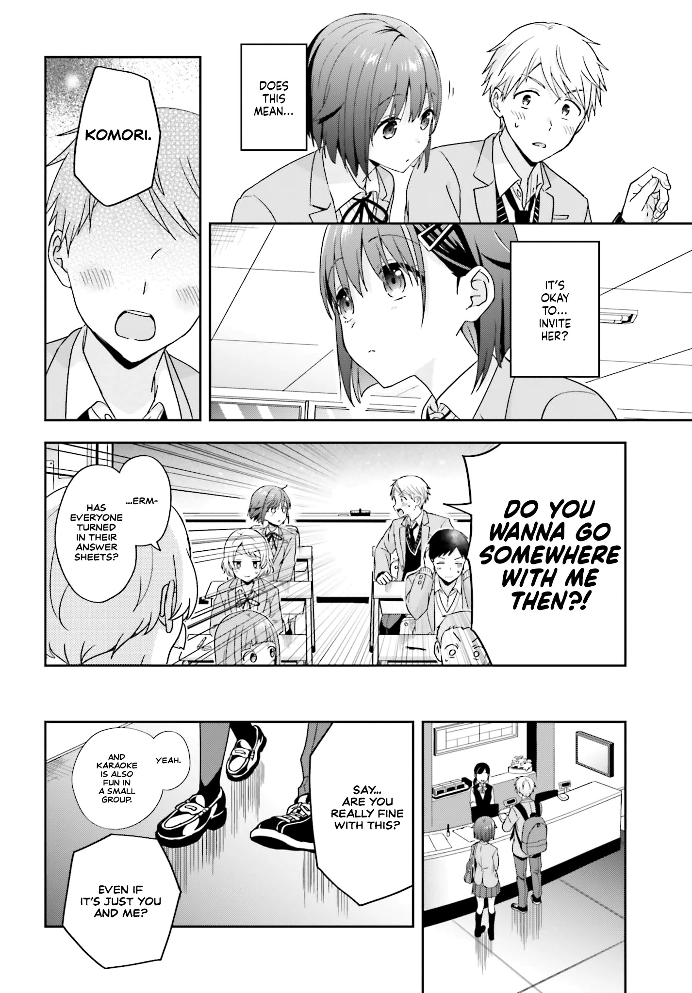 The Quiet Komori-San And The Loud Oobayashi-Kun - Chapter 18