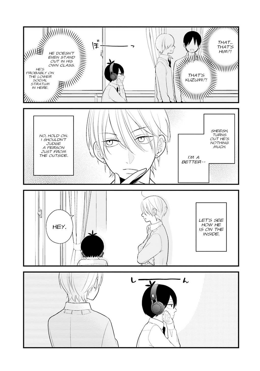 Kuzumi-Kun, Kuuki Yometemasu Ka? - Vol.2 Chapter 7 : That Guy: Misaki Tooru