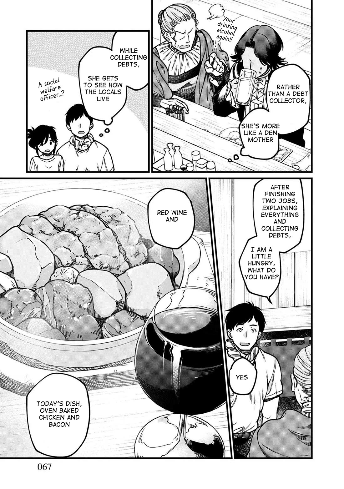 Isekai Izakaya - Chapter 52: Oven Baked Dish & Road Management Costs