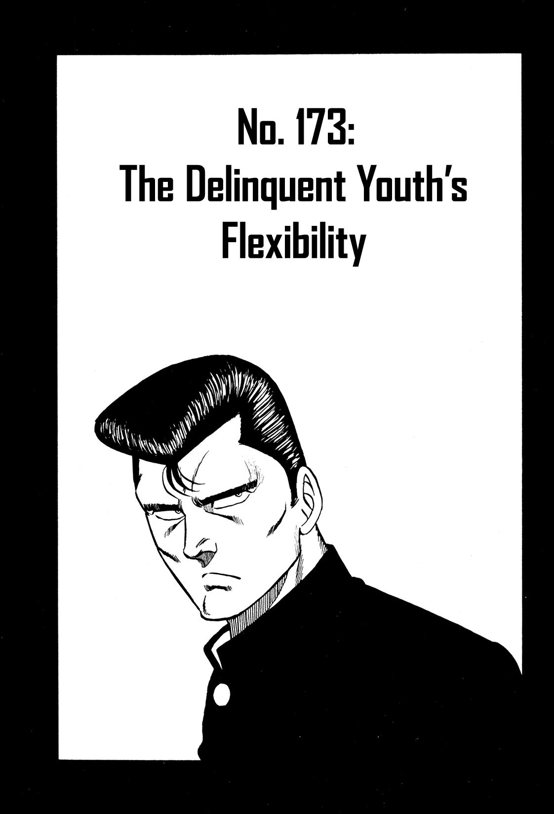 Be-Bop-Highschool - Vol.25 Chapter 173: The Delinquent Youth's Flexibility