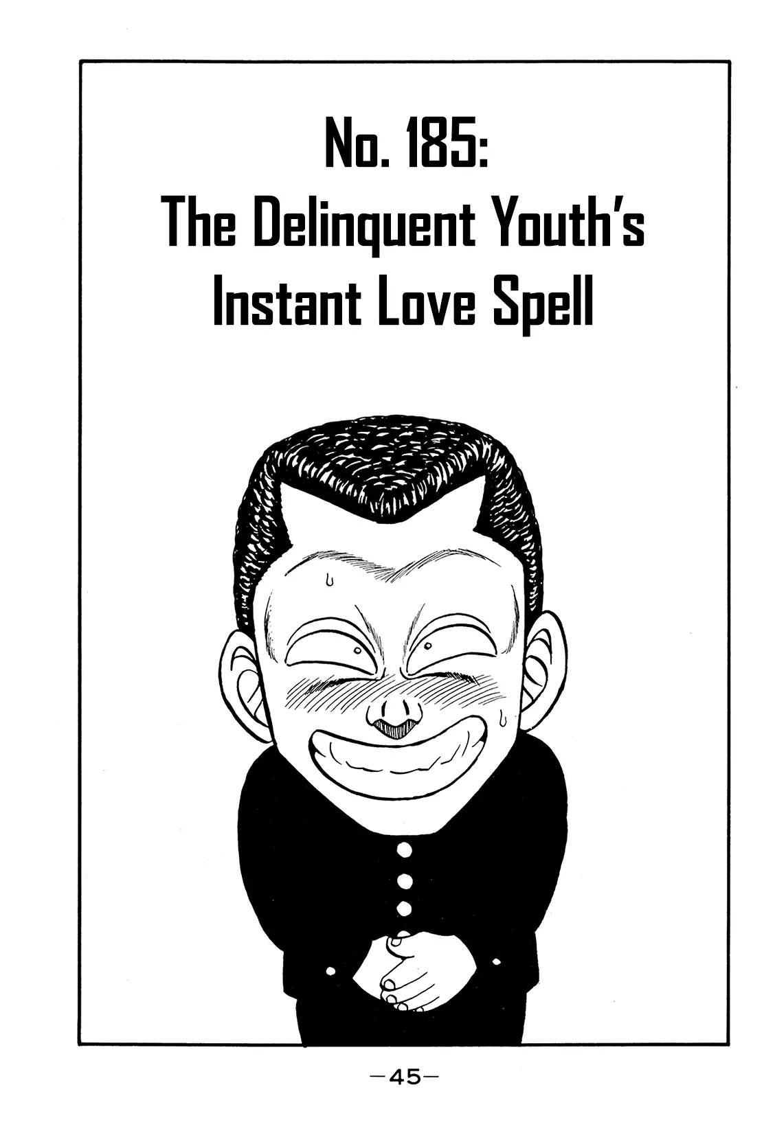 Be-Bop-Highschool - Vol.28 Chapter 185: The Delinquent Youth's Instant Love Spell