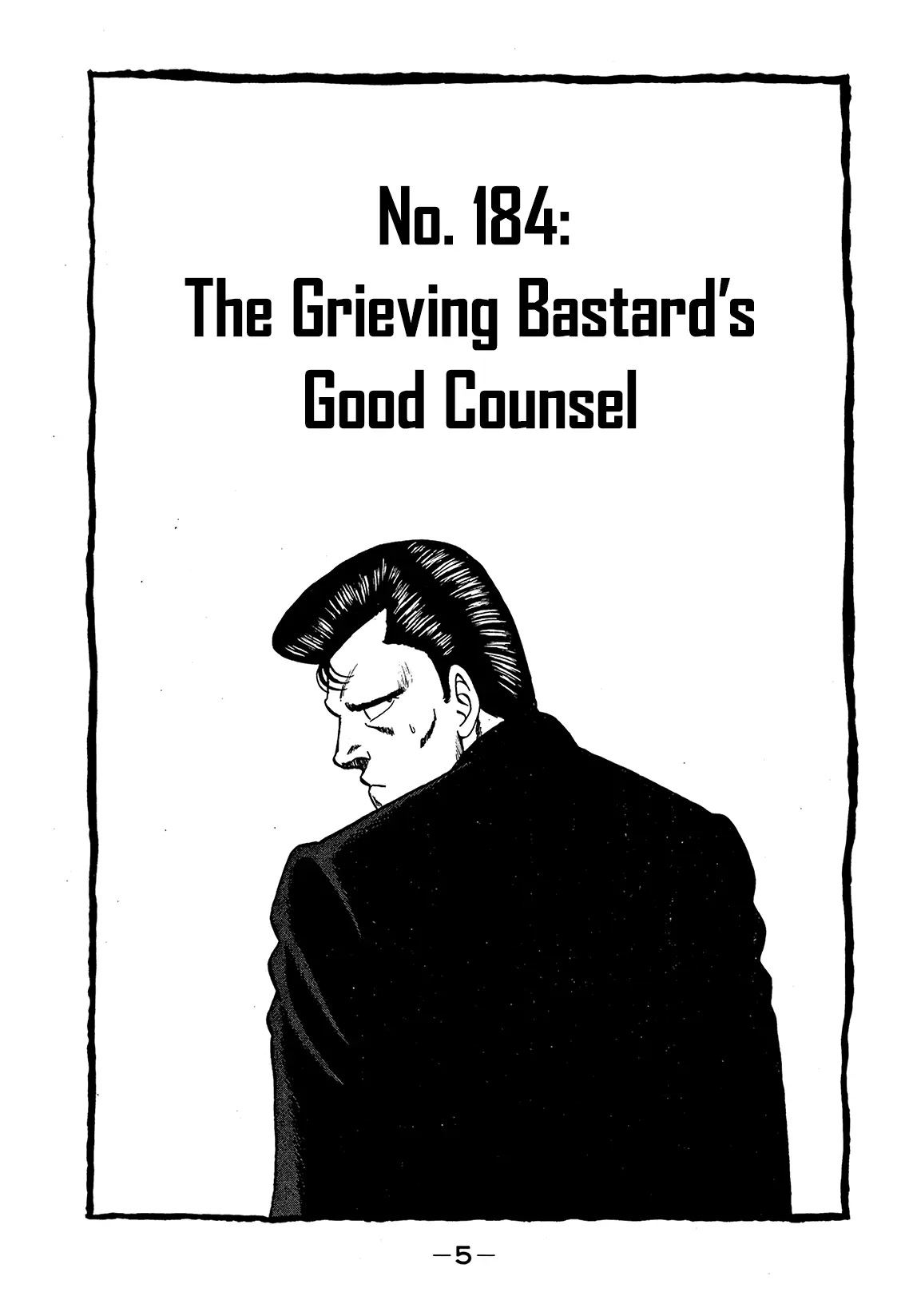 Be-Bop-Highschool - Vol.28 Chapter 184: The Grieving Bastard's Good Counsel