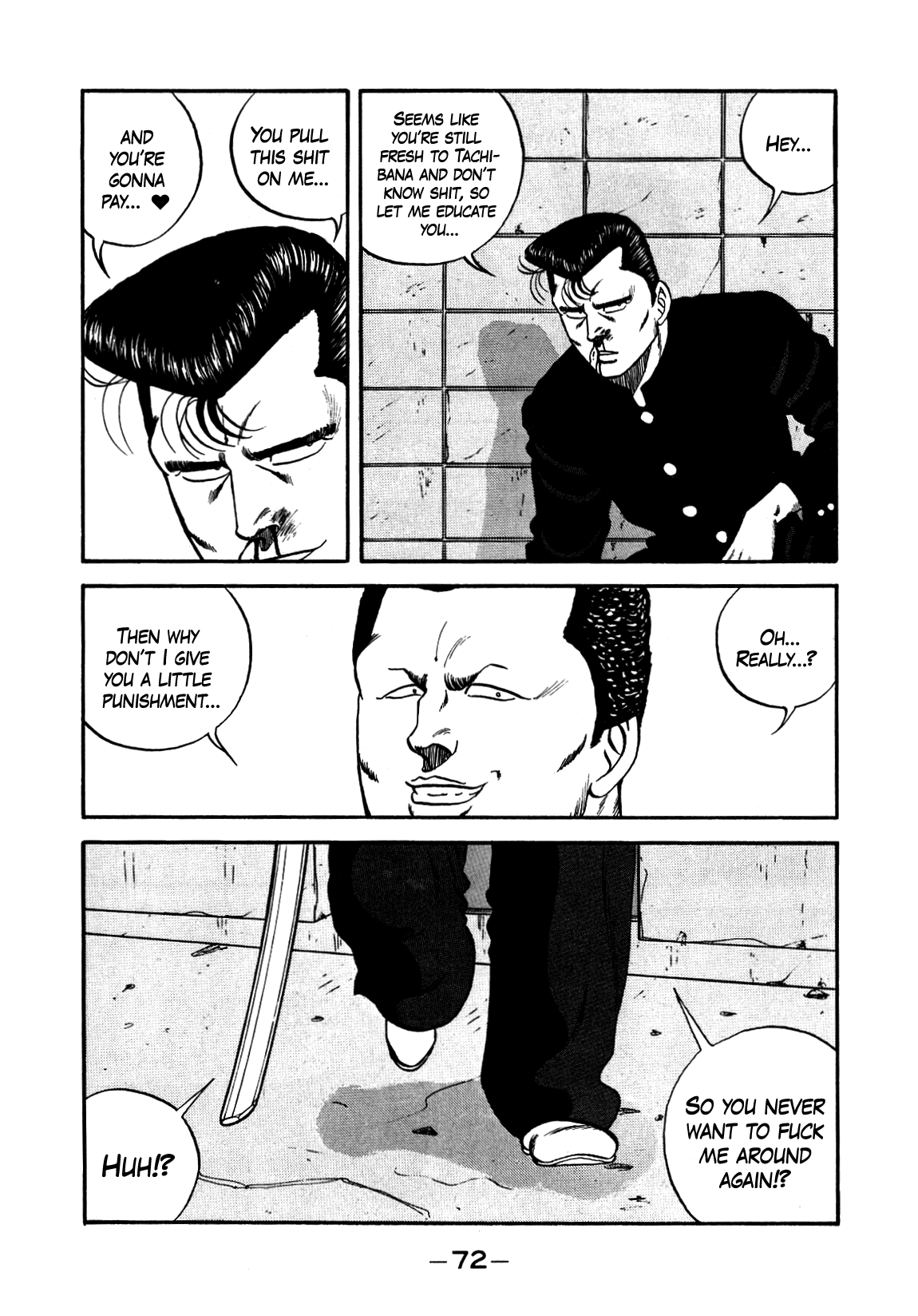 Be-Bop-Highschool - Chapter 134: The Delinquent Youth's Mood Swings