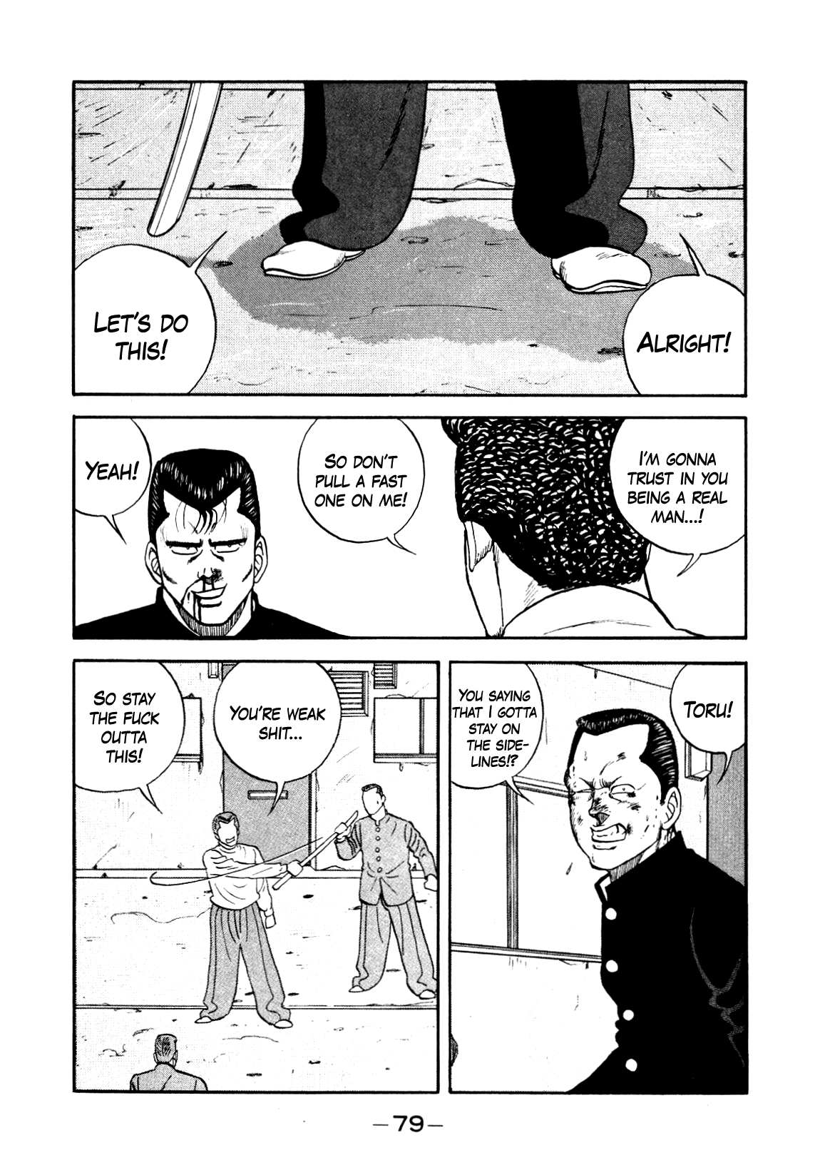 Be-Bop-Highschool - Chapter 134: The Delinquent Youth's Mood Swings