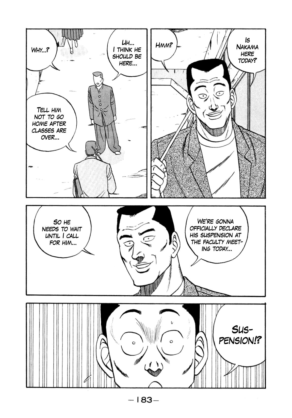 Be-Bop-Highschool - Vol.20 Chapter 152: The Delinquent Boss' Small Pond