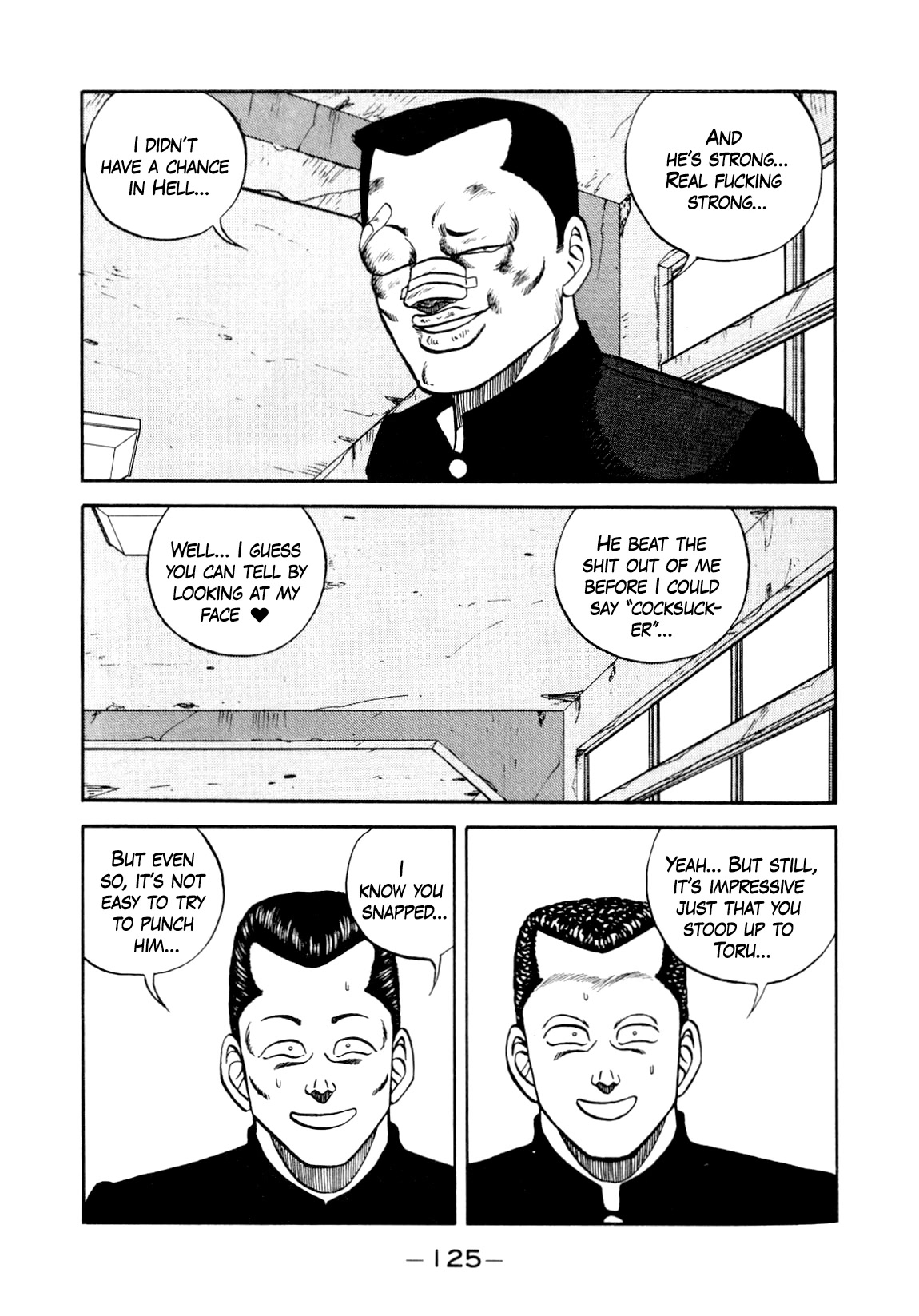 Be-Bop-Highschool - Chapter 136: The Bush-League Punk Bides His Time