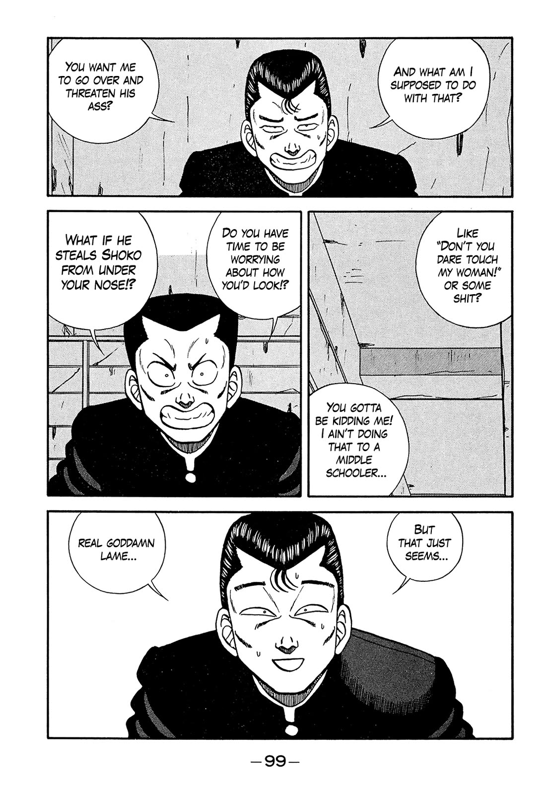 Be-Bop-Highschool - Chapter 186: The Delinquent Youth's Hell Of Fleshly Desires