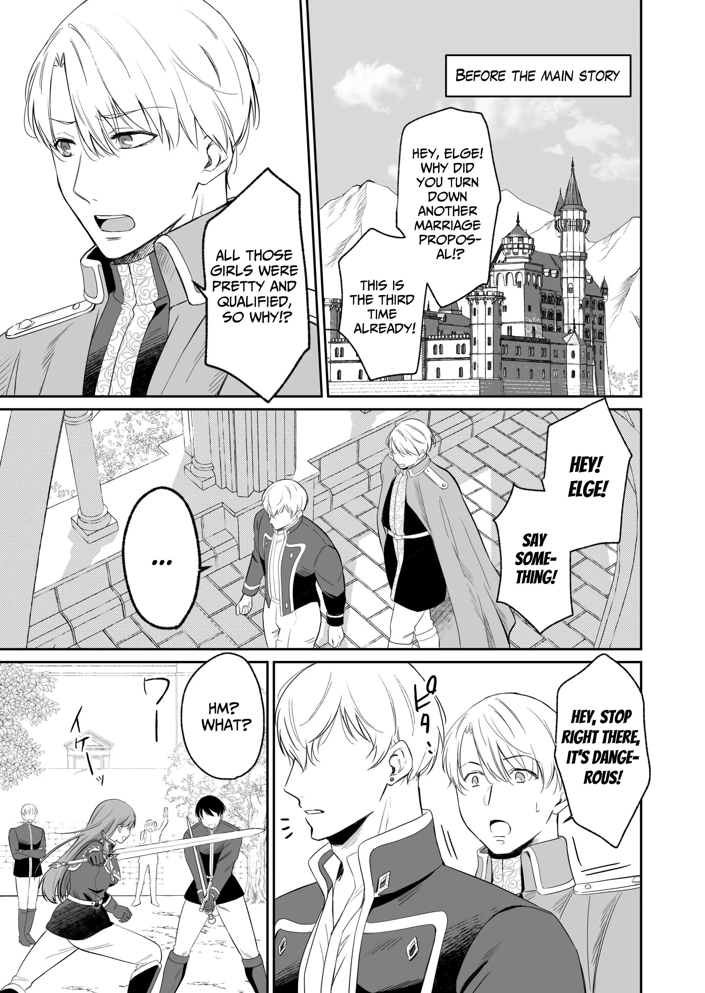 The Strongest Knightess Cannot Escape An Obsessive Prince! - Chapter 1