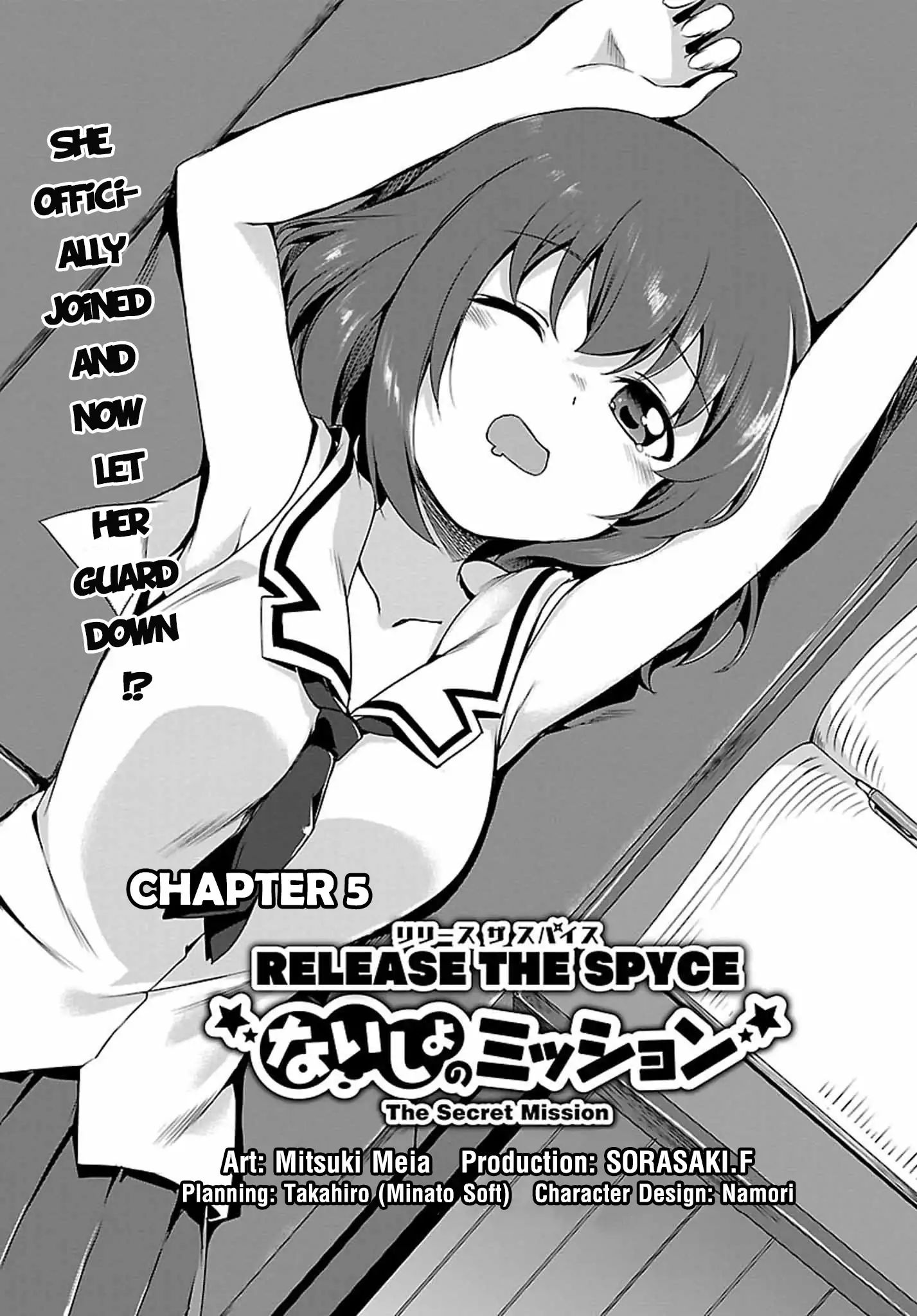 Release The Spyce - Secret Mission - Chapter 5