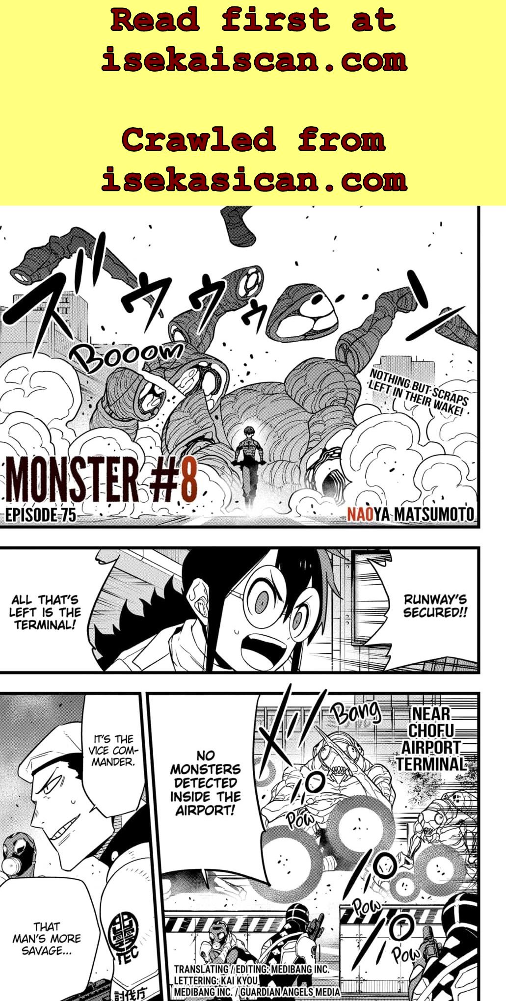 Kaiju No. 8 - Chapter 75