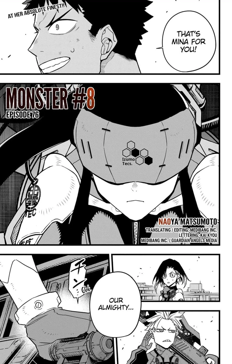 Kaiju No. 8 - Chapter 76