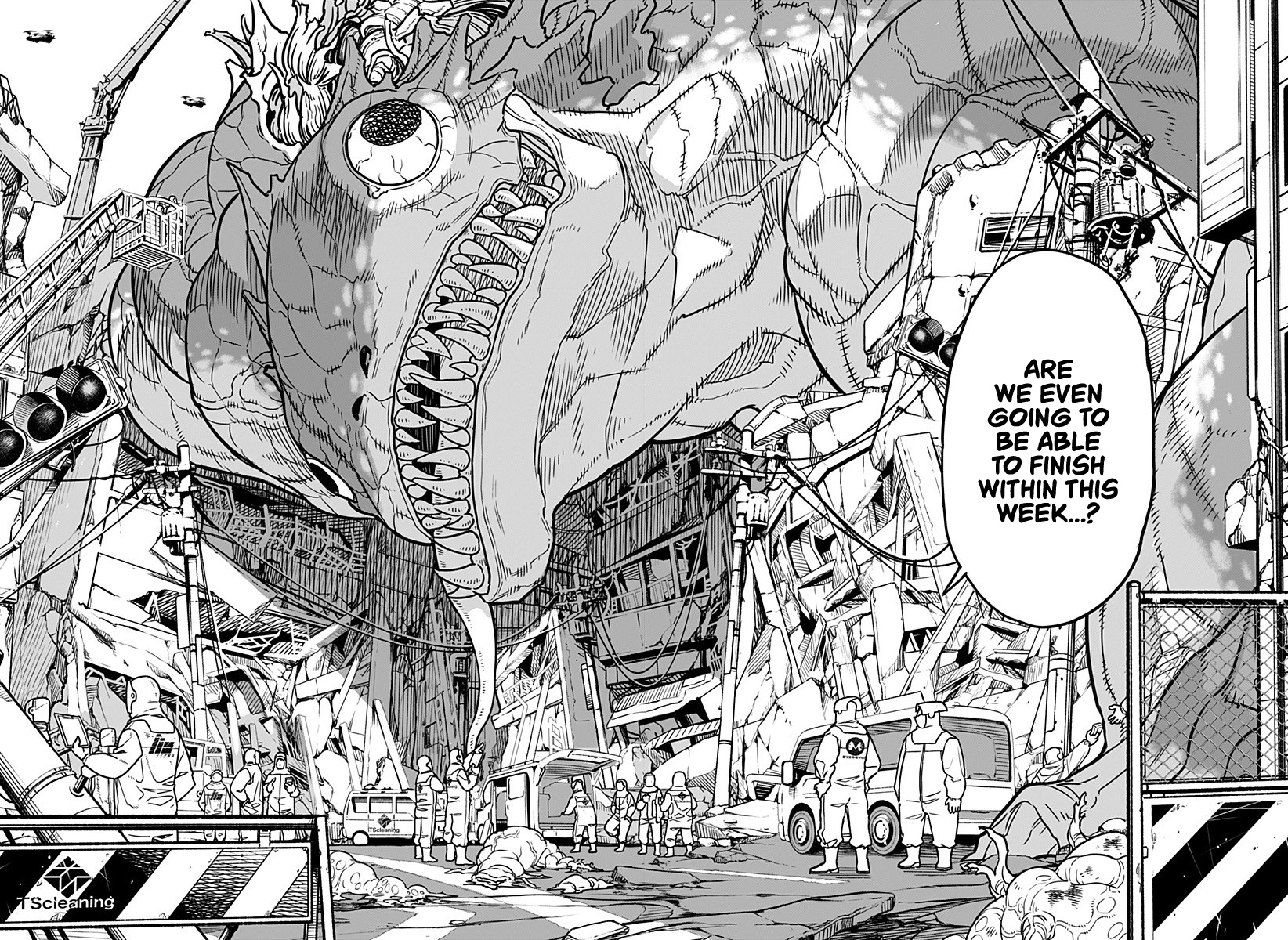 Kaiju No. 8 - Chapter 1: The Man Who Turned In A Kaijuu