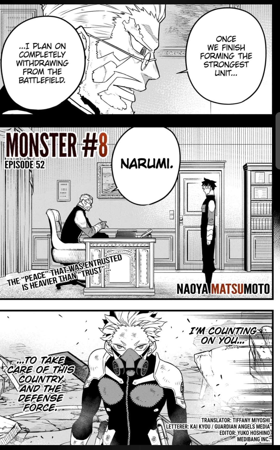 Kaiju No. 8 - Chapter 52