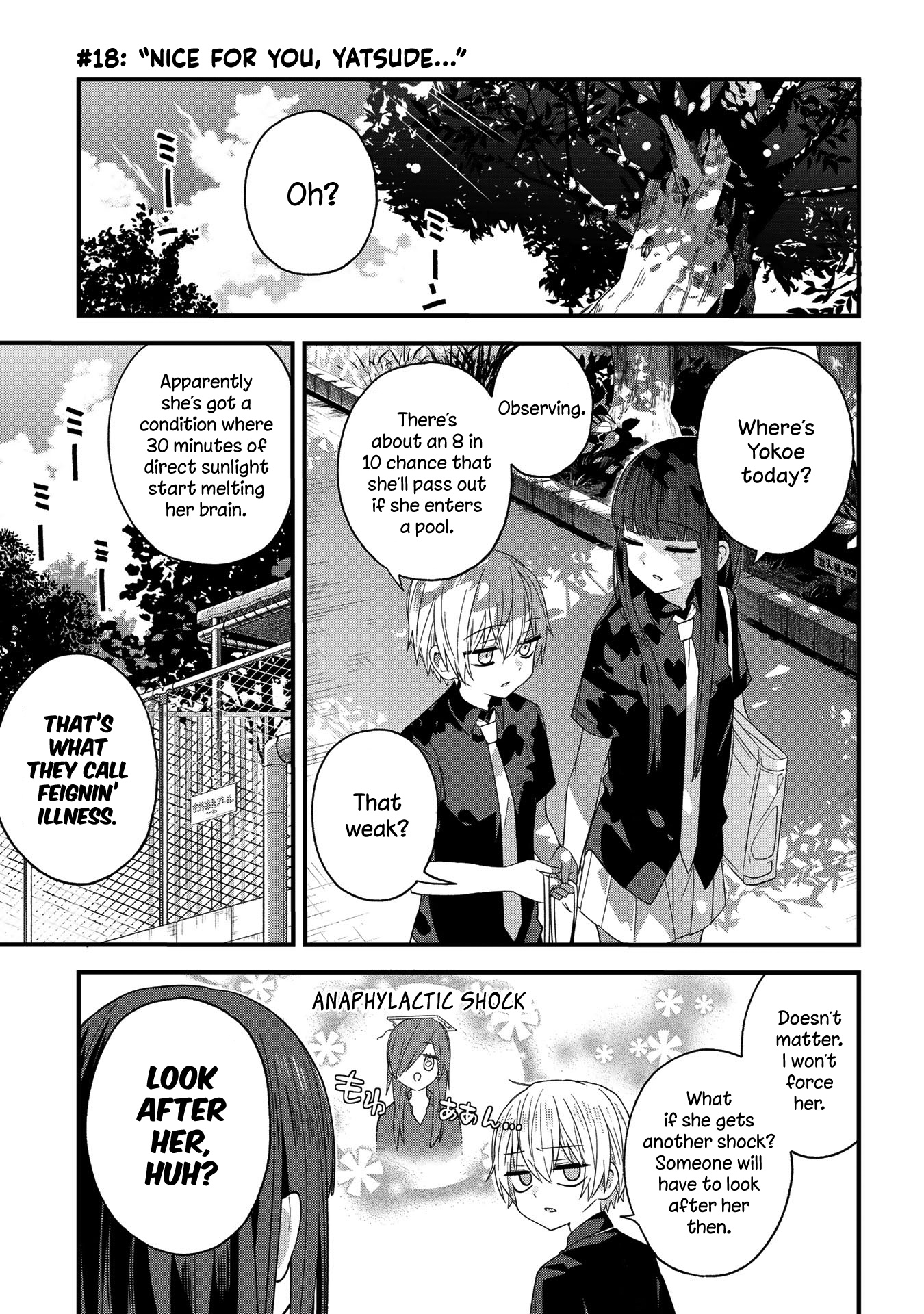 School Zone - Vol.1 Chapter 18: Nice For You, Yatsude...