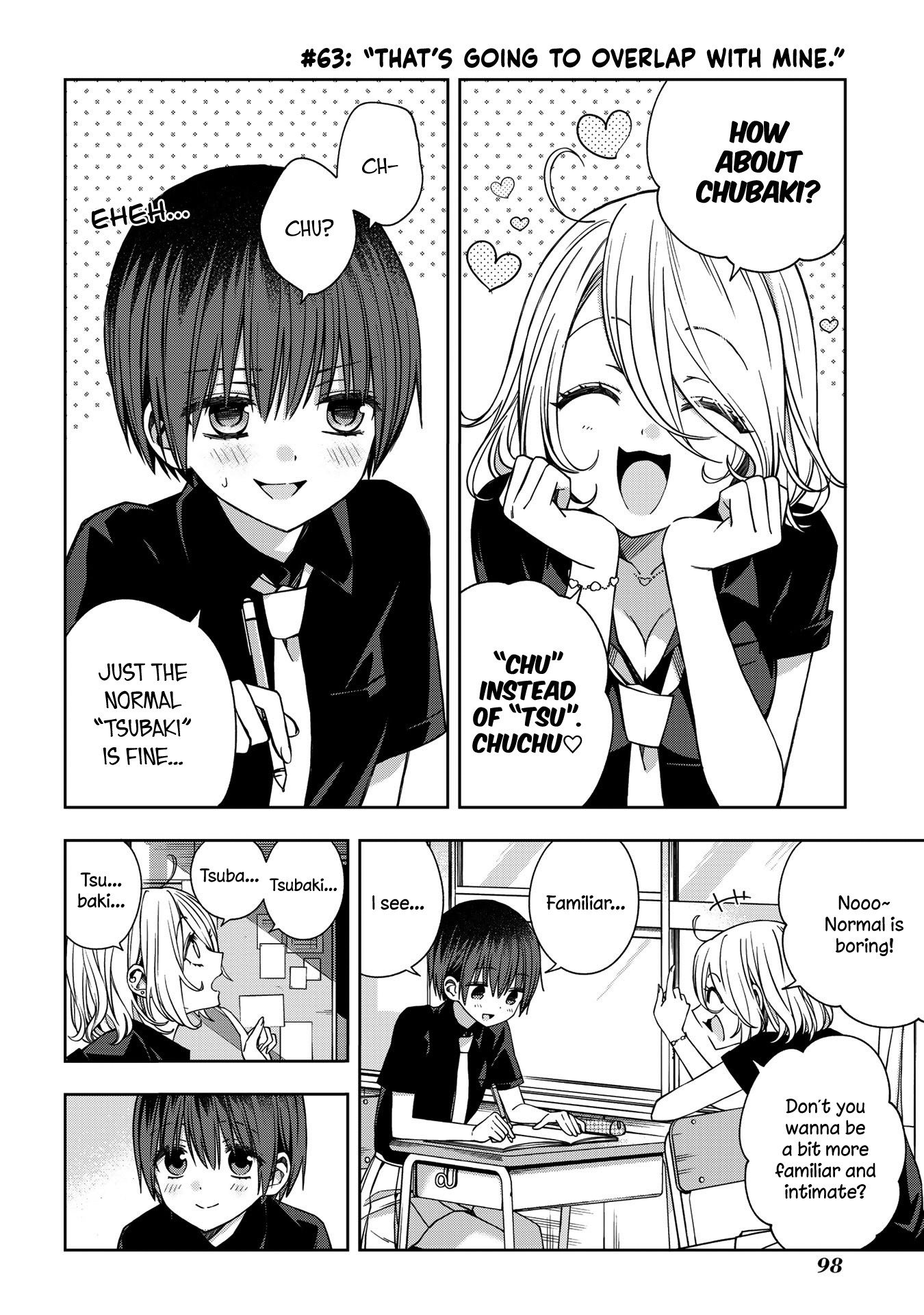 School Zone - Vol.3 Chapter 63: That's Going To Overlap With Mine.