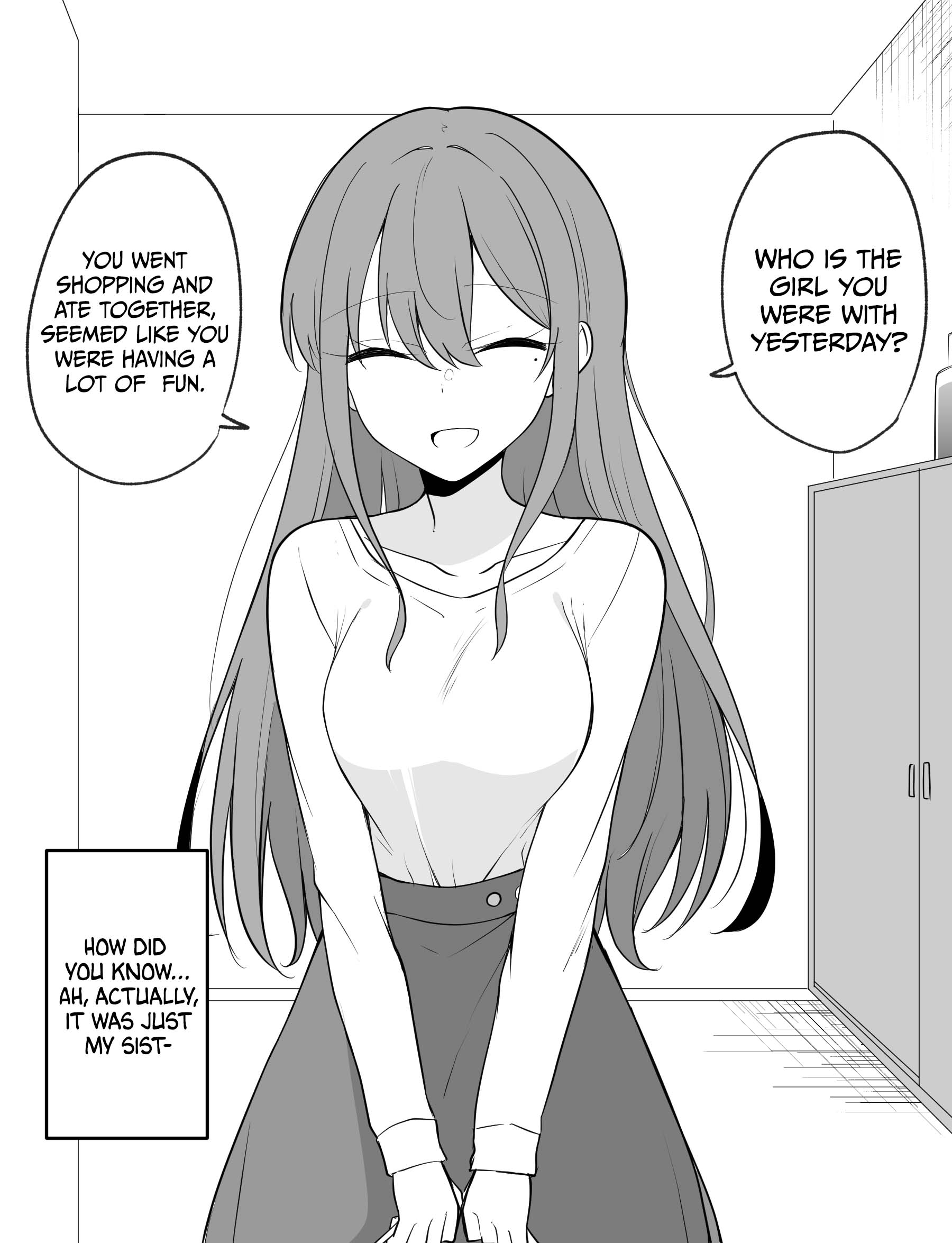 A Girl Who Seems Like A Yandere But Isn't Actually Yandere, But Is A Little Bit Yandere - Chapter 5