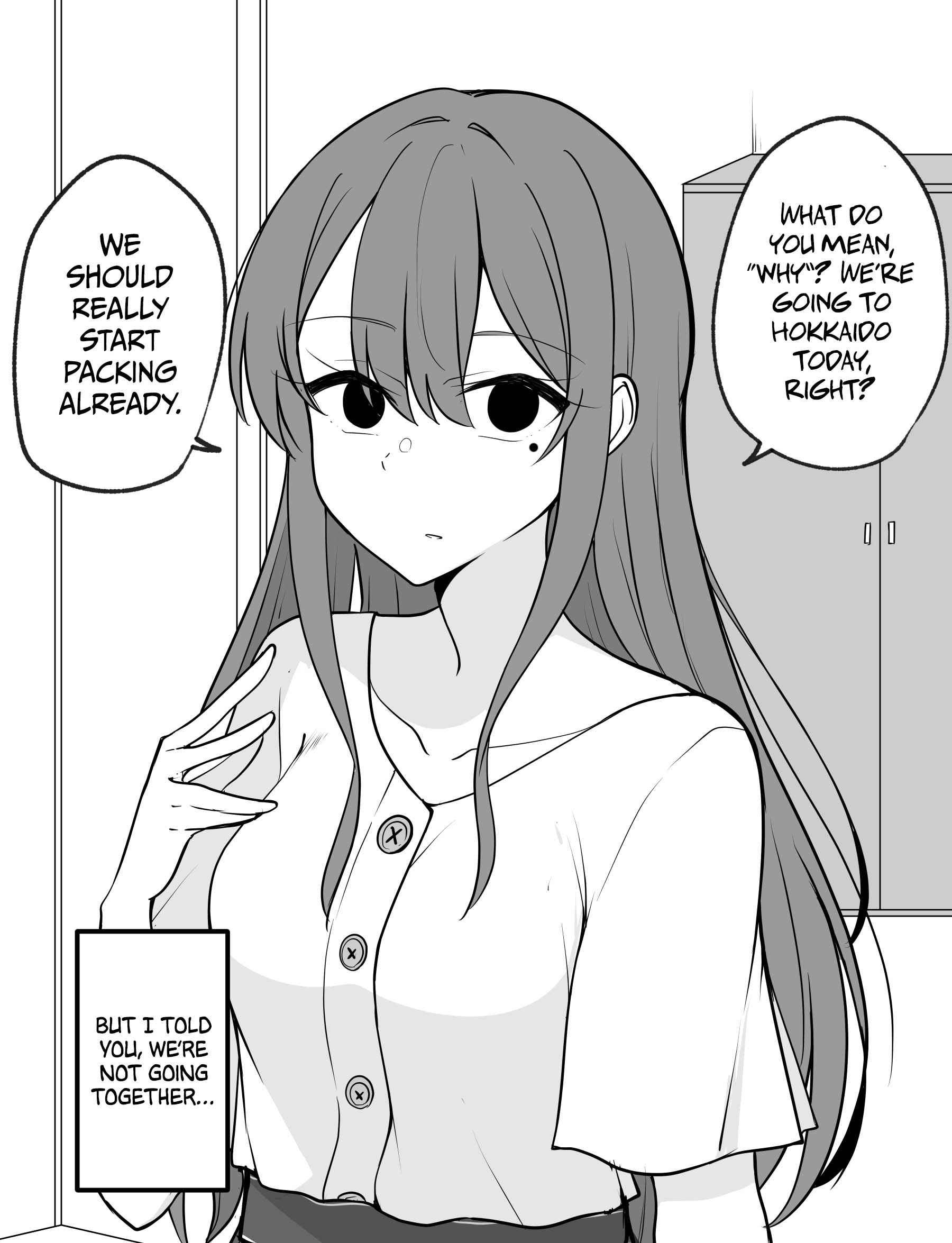 A Girl Who Seems Like A Yandere But Isn't Actually Yandere, But Is A Little Bit Yandere - Chapter 7