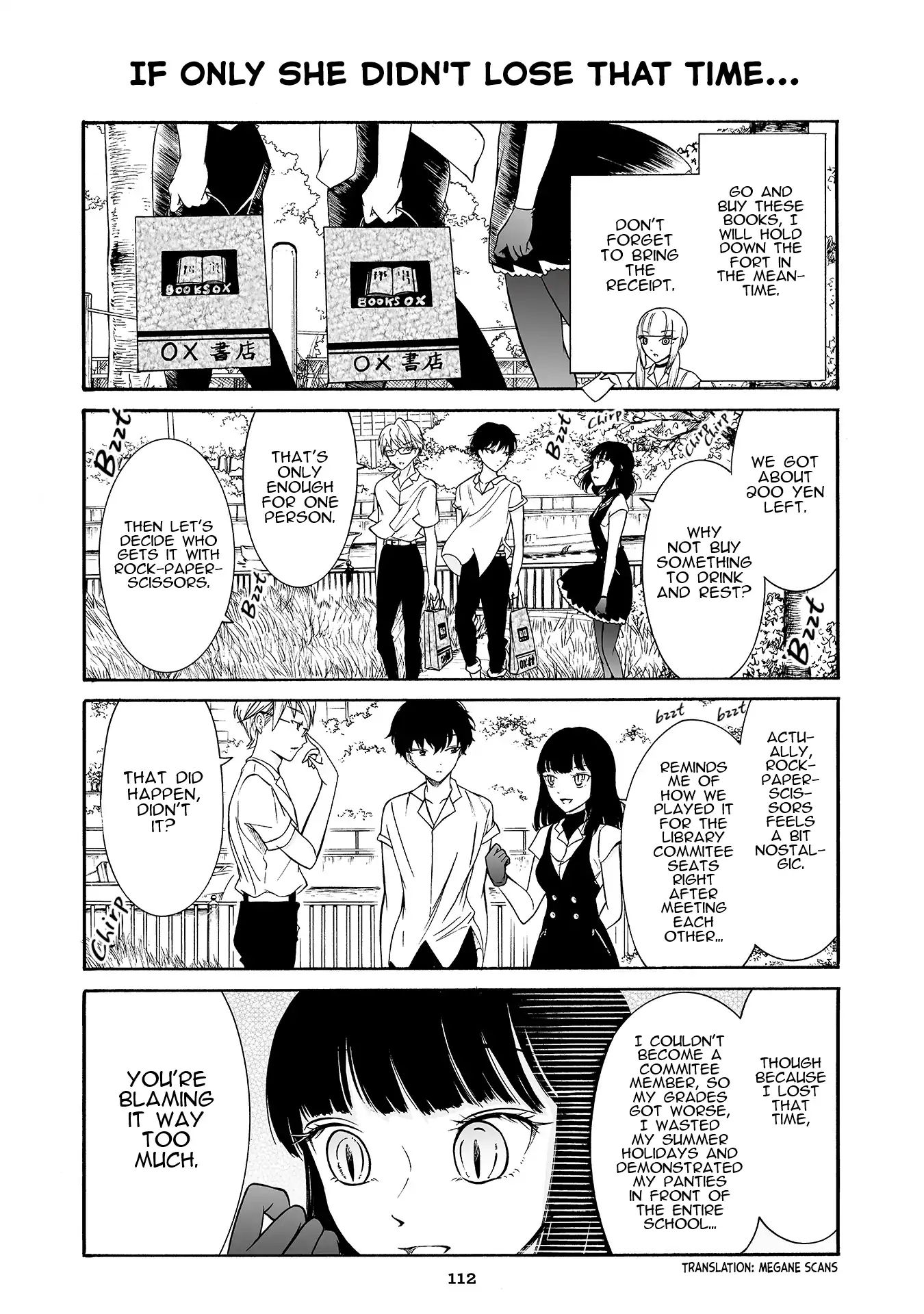 Kuzu To Megane To Bungakushojo (Nise) - Vol.2 Chapter 191: If Only She Didn't Lose That Time...