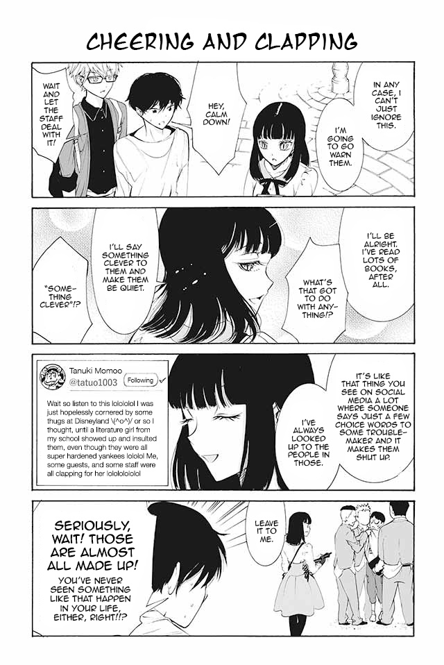 Kuzu To Megane To Bungakushojo (Nise) - Vol.1 Chapter 80 : Cheering And Clapping