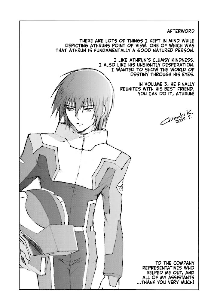 Kidou Senshi Gundam Seed Destiny The Edge - Vol.2 Chapter 7.5: Special Edition: Give Me Your Wings