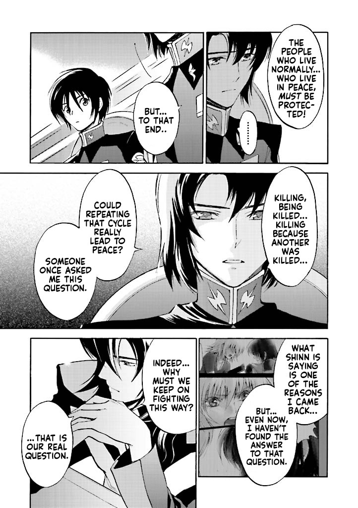 Kidou Senshi Gundam Seed Destiny The Edge - Vol.2 Chapter 7: Faith