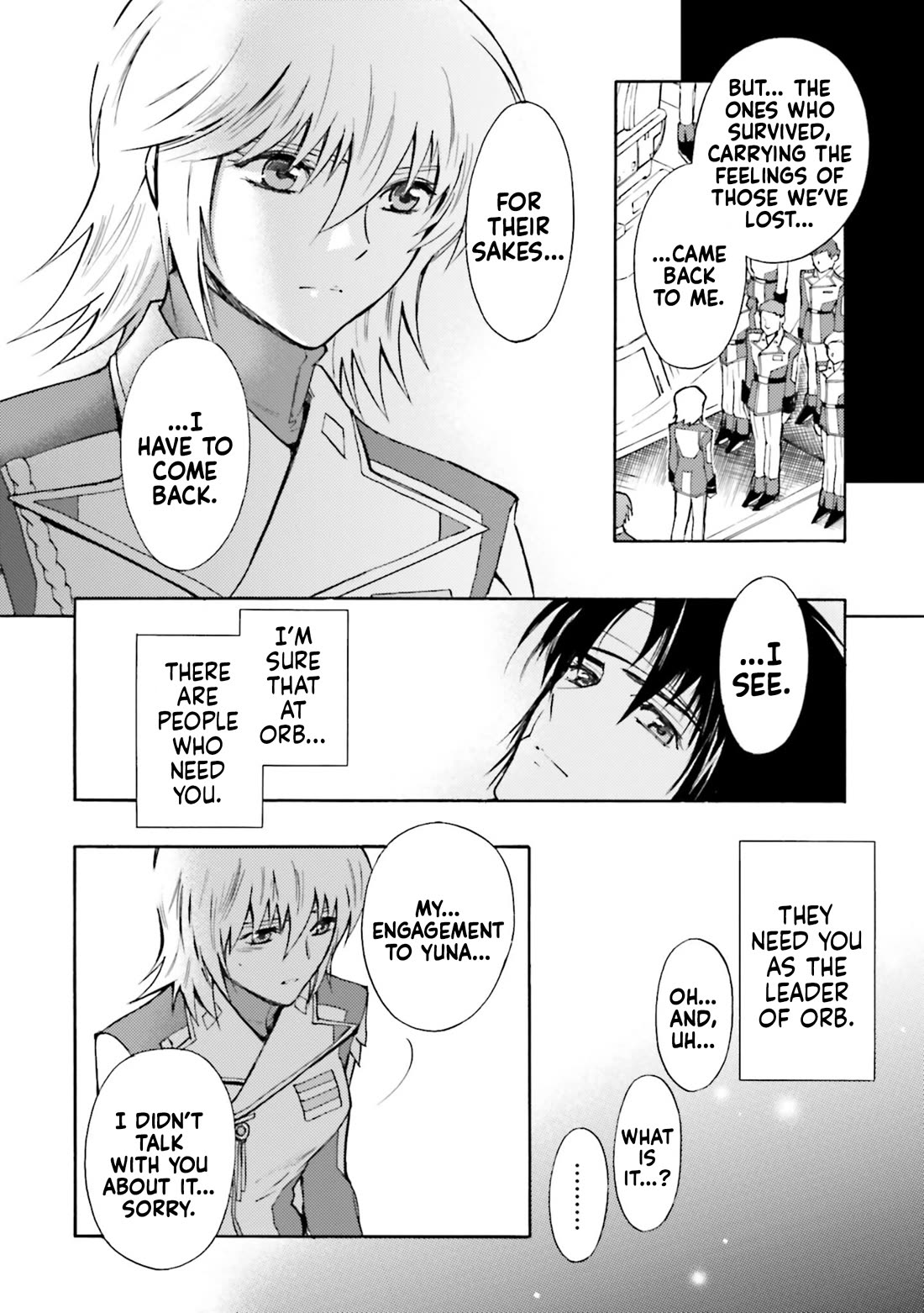 Kidou Senshi Gundam Seed Destiny The Edge - Chapter 16: Regret