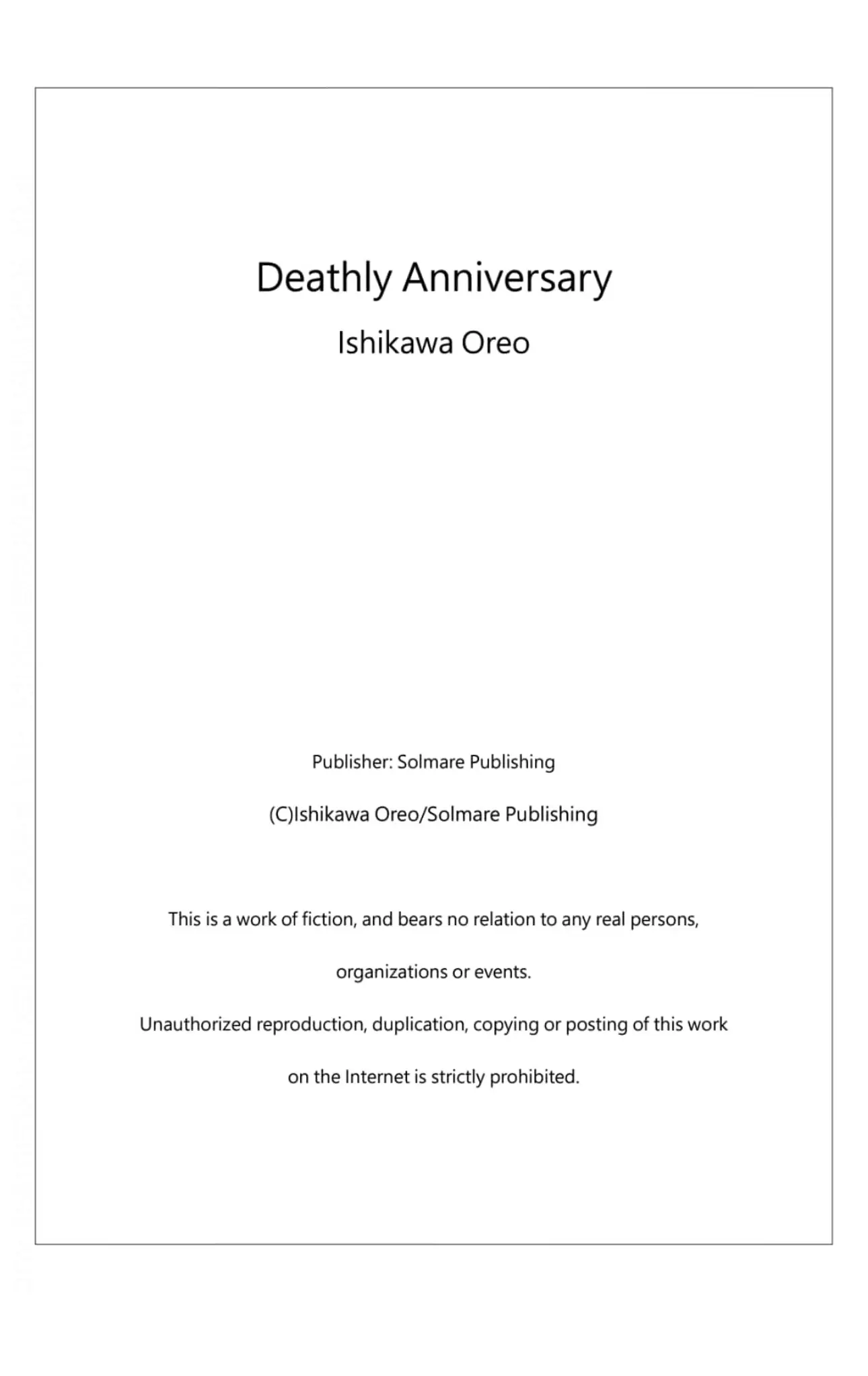 Deathly Anniversary - Chapter 4