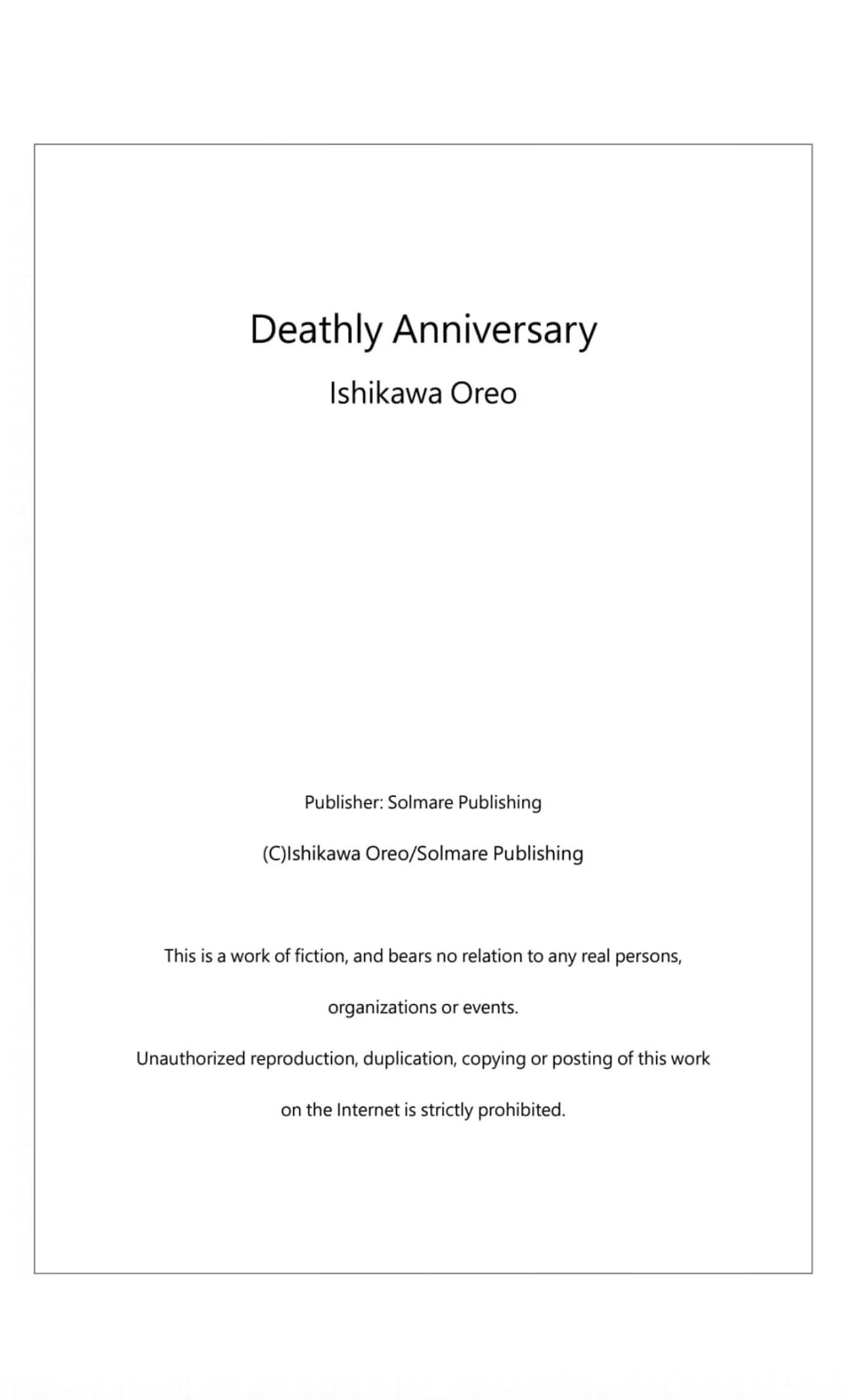 Deathly Anniversary - Chapter 2