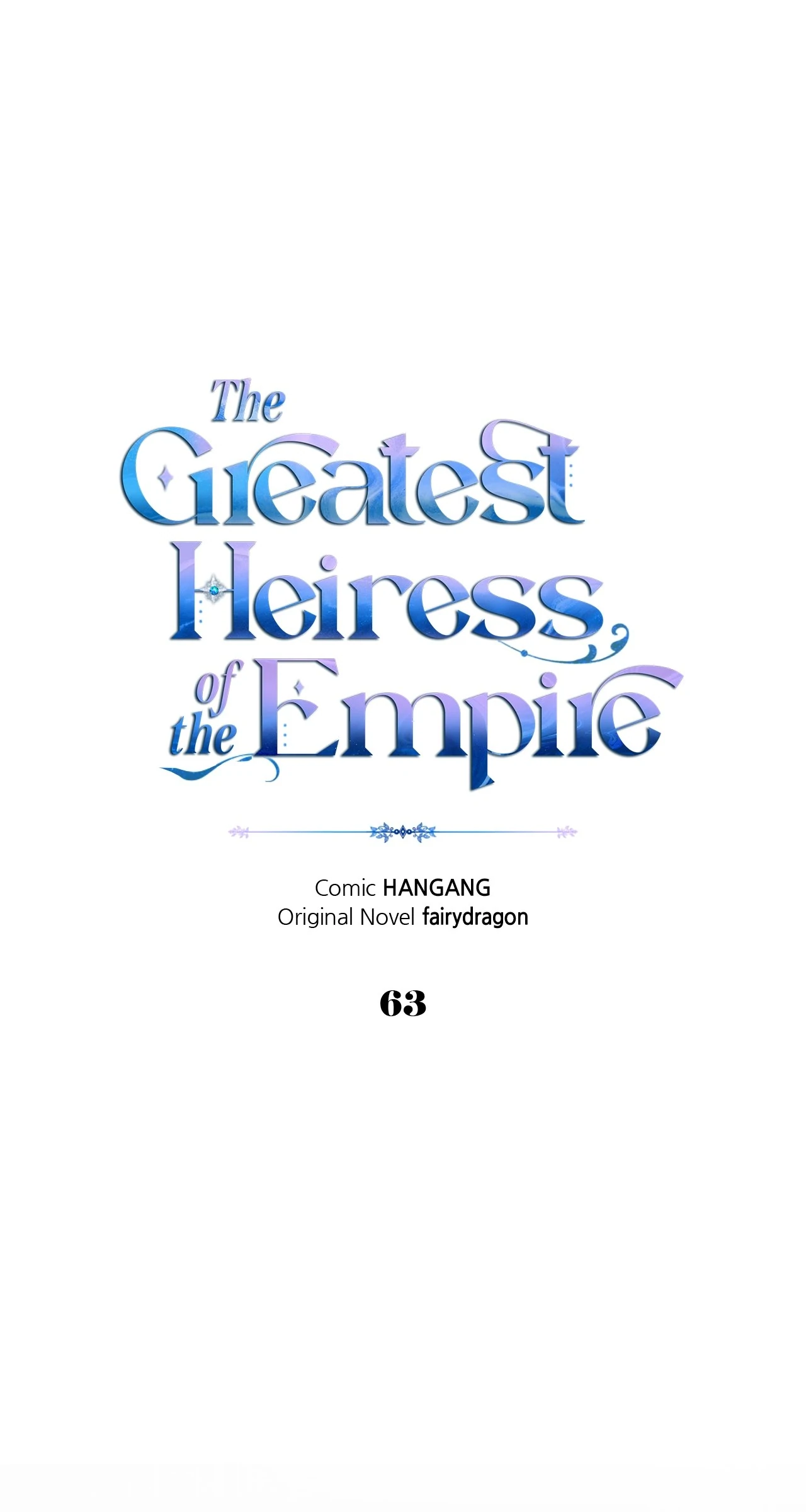 I Became The Greatest Heiress Of The Empire - Chapter 63