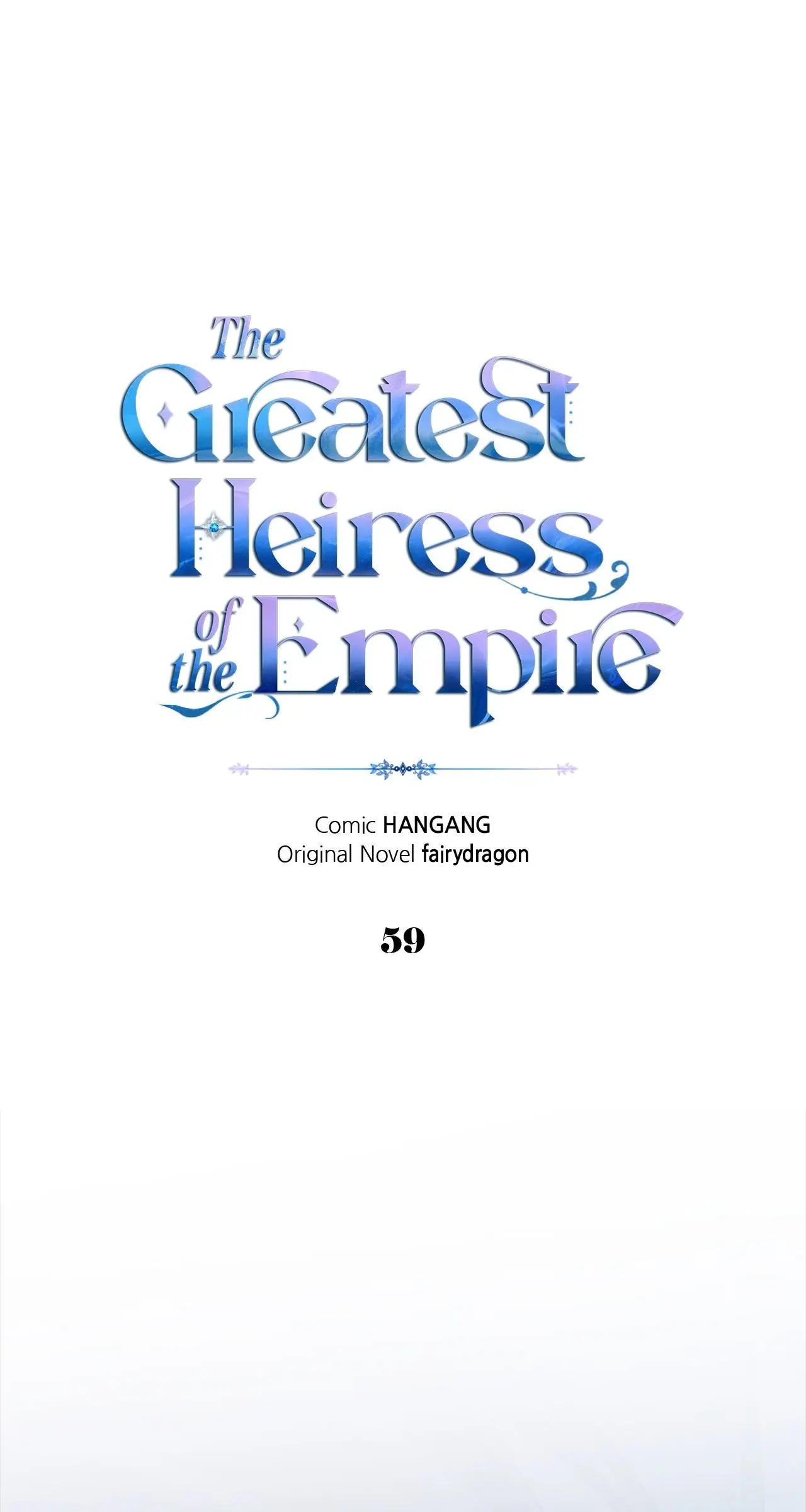 I Became The Greatest Heiress Of The Empire - Chapter 59