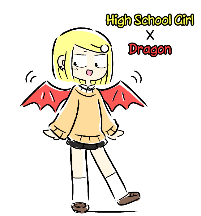 High School Girl X Dragon - Chapter 4