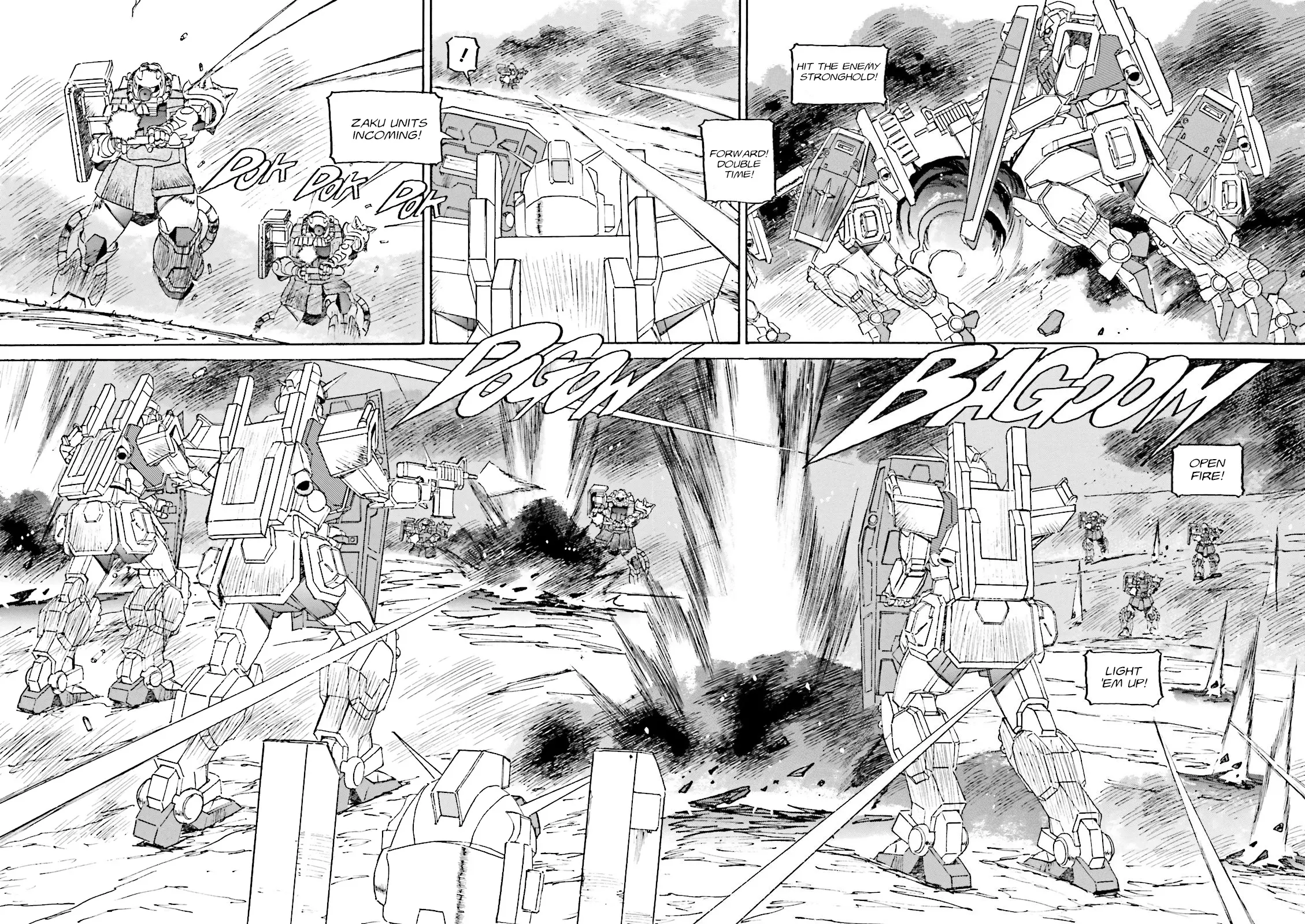 Mobile Suit Gundam: The Nameless Battlefield - Vol.1 Chapter 1: Go Ahead