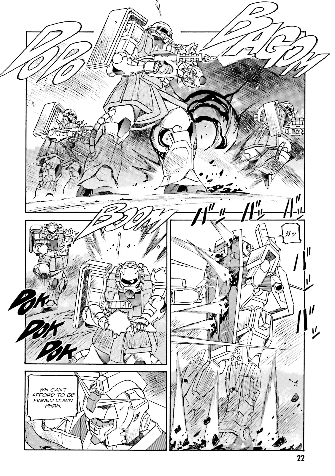 Mobile Suit Gundam: The Nameless Battlefield - Vol.1 Chapter 1: Go Ahead