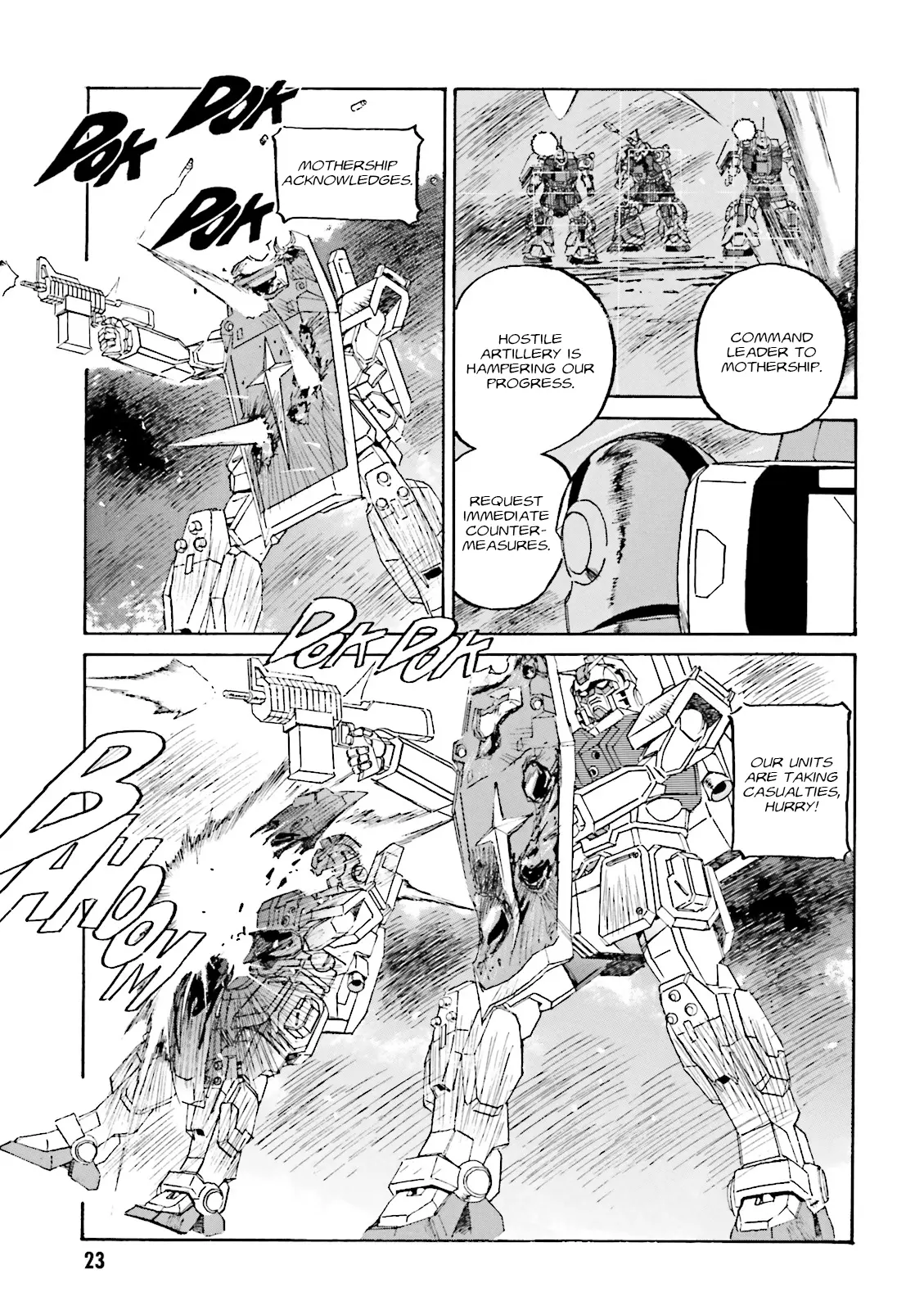 Mobile Suit Gundam: The Nameless Battlefield - Vol.1 Chapter 1: Go Ahead